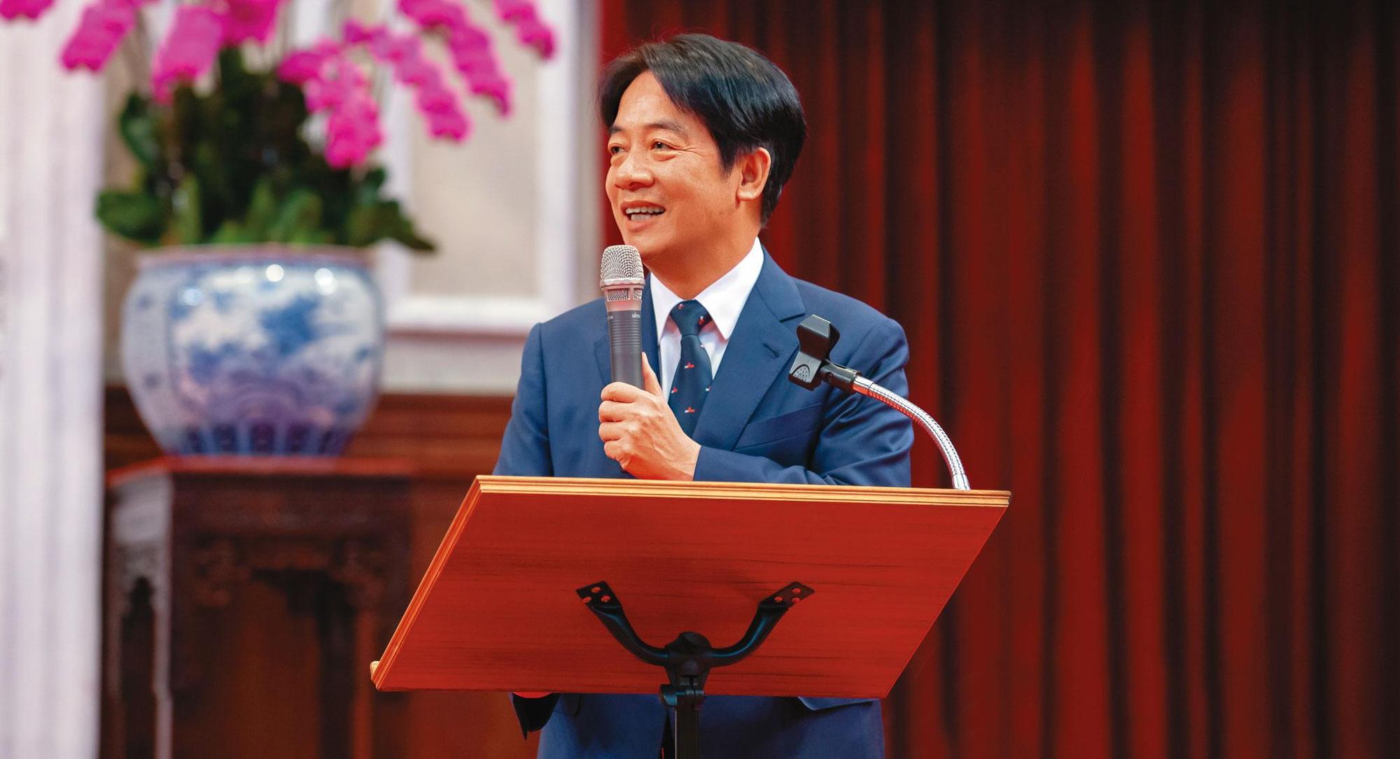 民進黨定於一尊由賴清德出戰總統態勢明朗,他的副手人選也在綠營內部熱議。 (總統府提供)