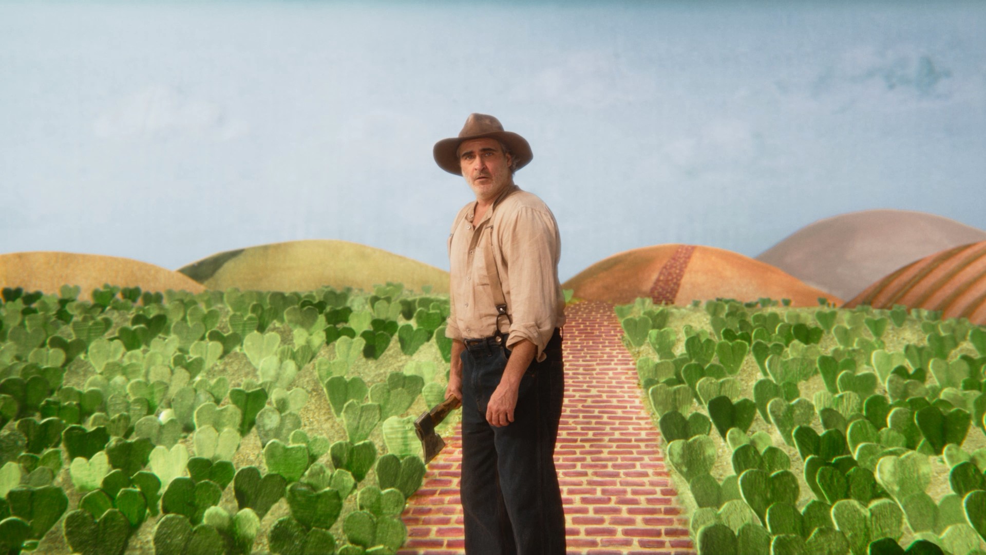 瓦昆為拍戲身材胖瘦自如，這次增重演出，而電影畫風在虛實之間切換，也帶著幾分詭異。（双喜提供）