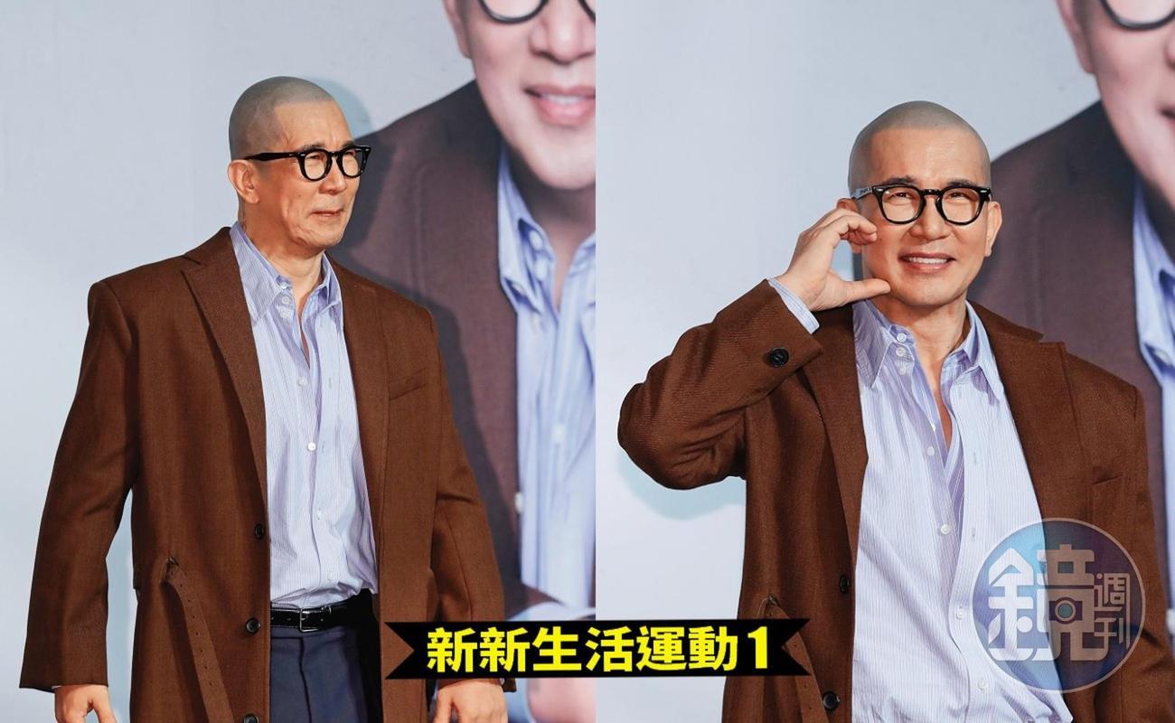 具俊曄談到大S,瞬間從左圖的歐吉桑變身右圖的帥歐巴。 新新生活運動1: 勇敢追愛吧!