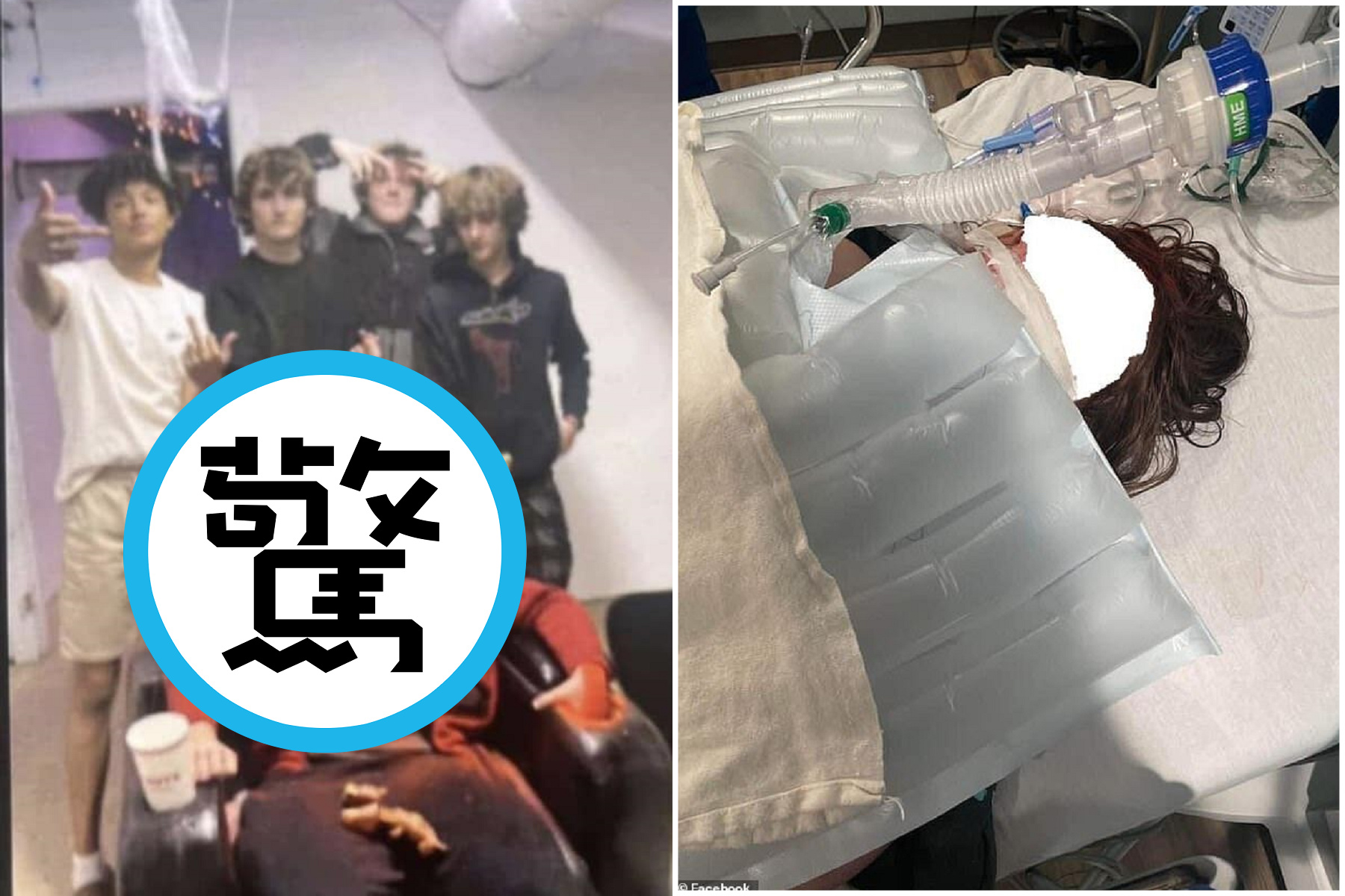 這校園霸凌太驚悚！少年不只被潑漆放尿，遭逼灌食毒品+酒重度昏迷瀕死。（翻自《每日郵報》）