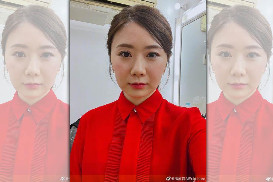 福原愛突然發文喊話「想你了」引發網友好奇對象是誰。(翻攝微博)