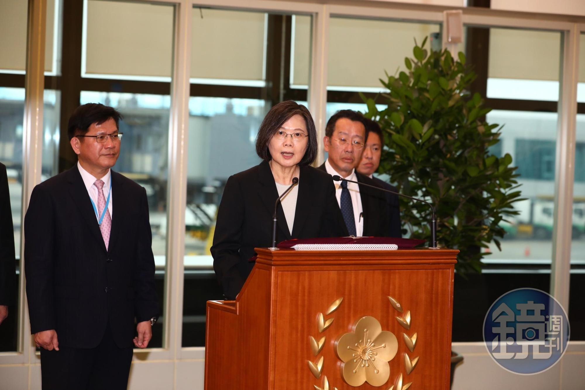 我國總統蔡英文今日啟程「民主夥伴共榮之旅」,造訪友邦並過境美國。