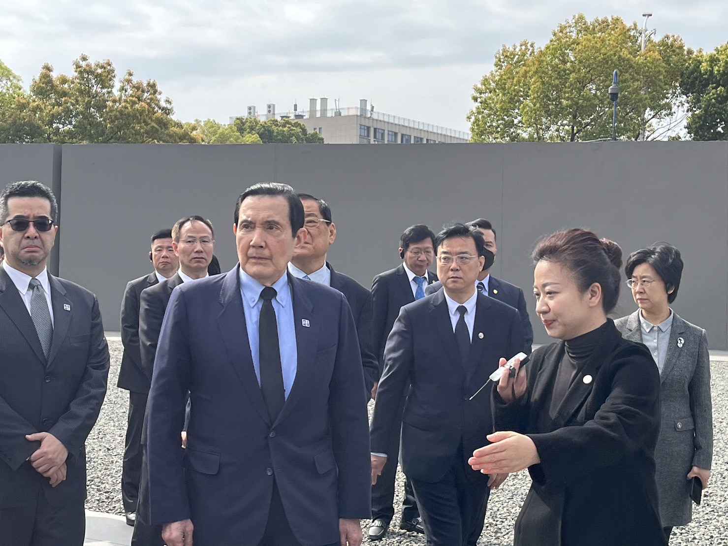 馬英九本趟中國行，28日起來到南京。（馬辦提供）
