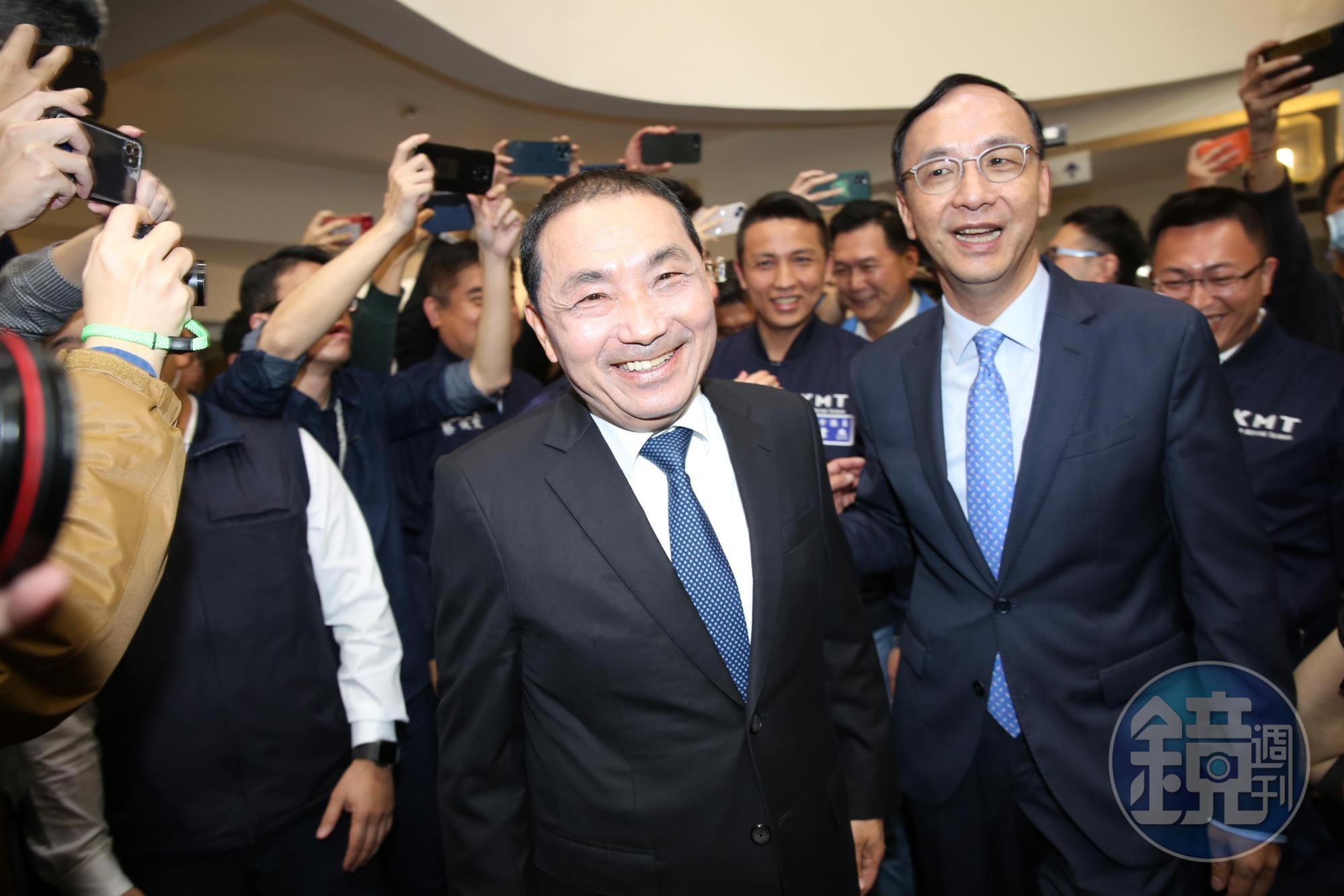 侯友宜被認為是國民黨內最有機會參選2024總統人選,朱立倫會如何安排引發外界關注。(本刊資料照)
