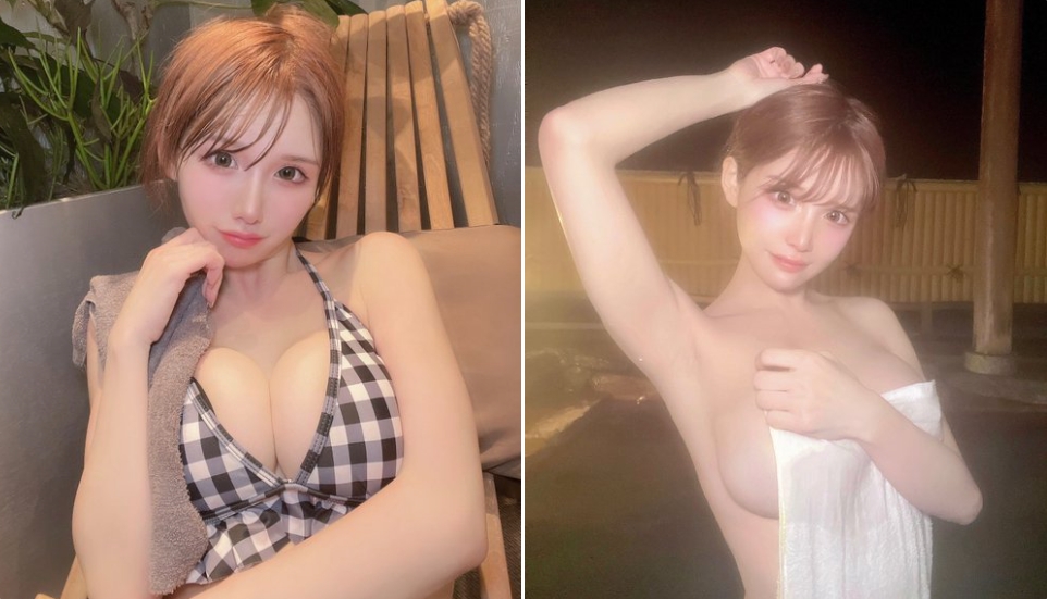 平瀬あいり承認花了1,000萬日圓整形，蛻變成美艷正妹。（翻攝自平瀬あいり推特）