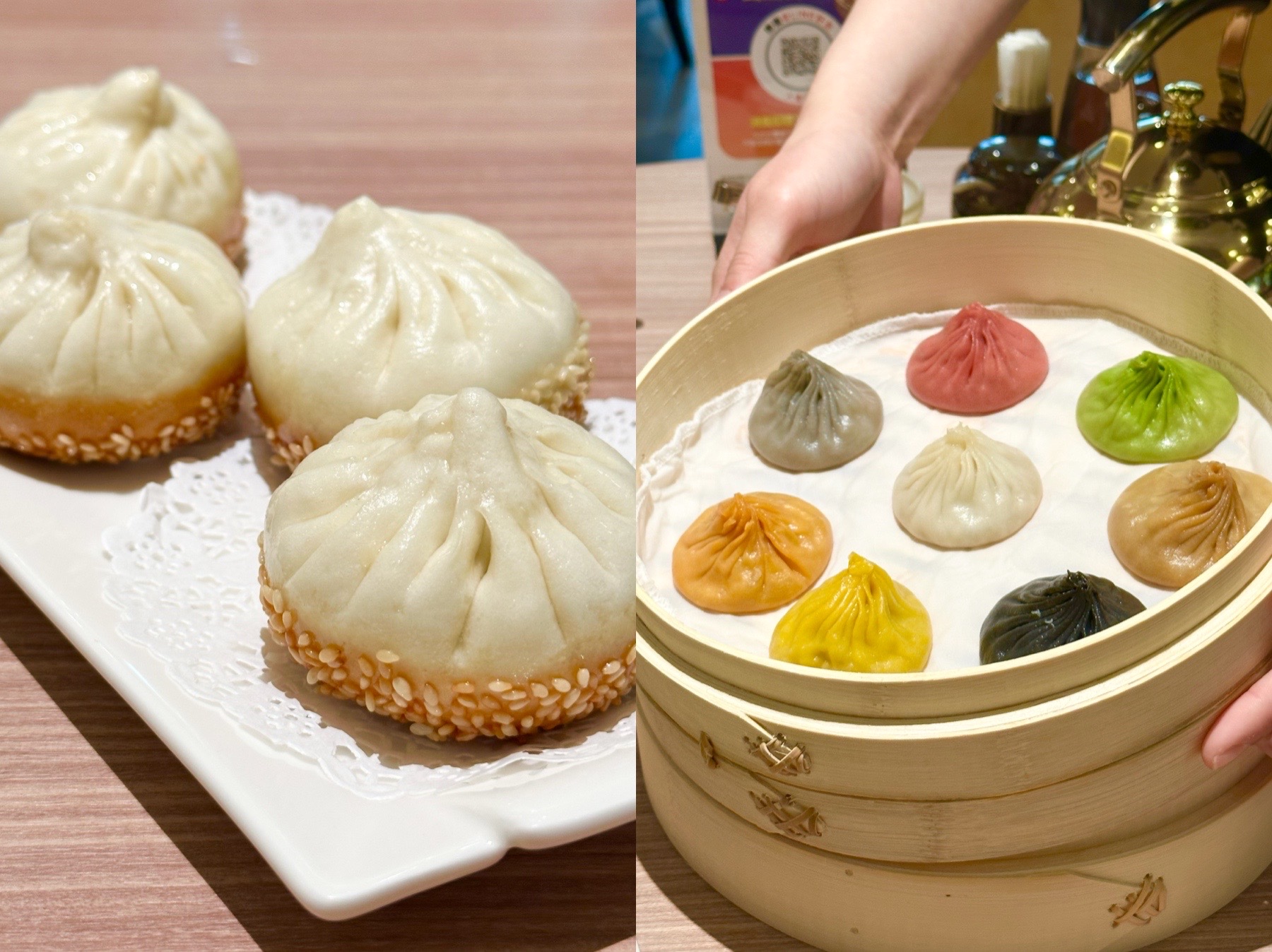 「樂天皇朝」信義店大改裝後，在3月29日重新開幕，推出8道全新創意菜色。