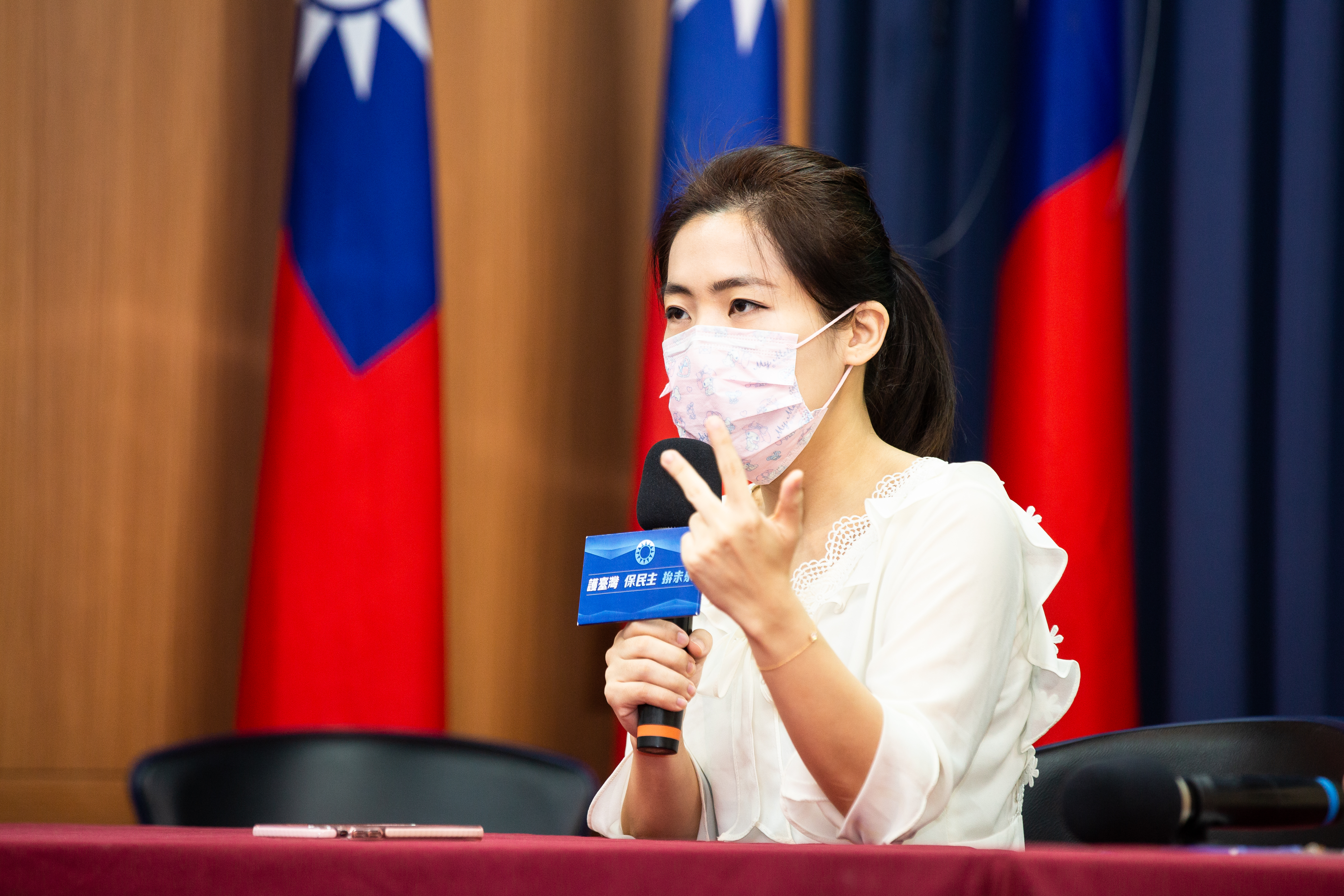 徐巧芯今對外爆料，費鴻泰私下用小動作向市黨部委員施壓關說。