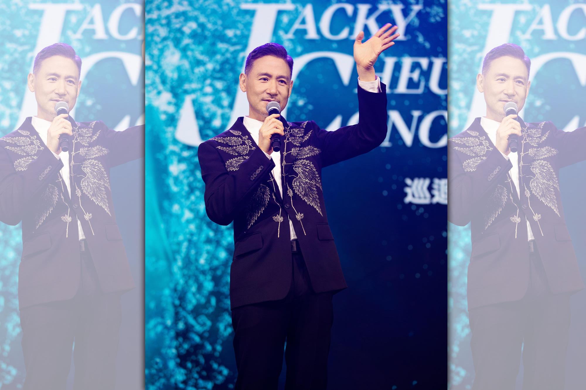 張學友宣布《張學友60+》巡迴演唱會開跑。(環球唱片提供)