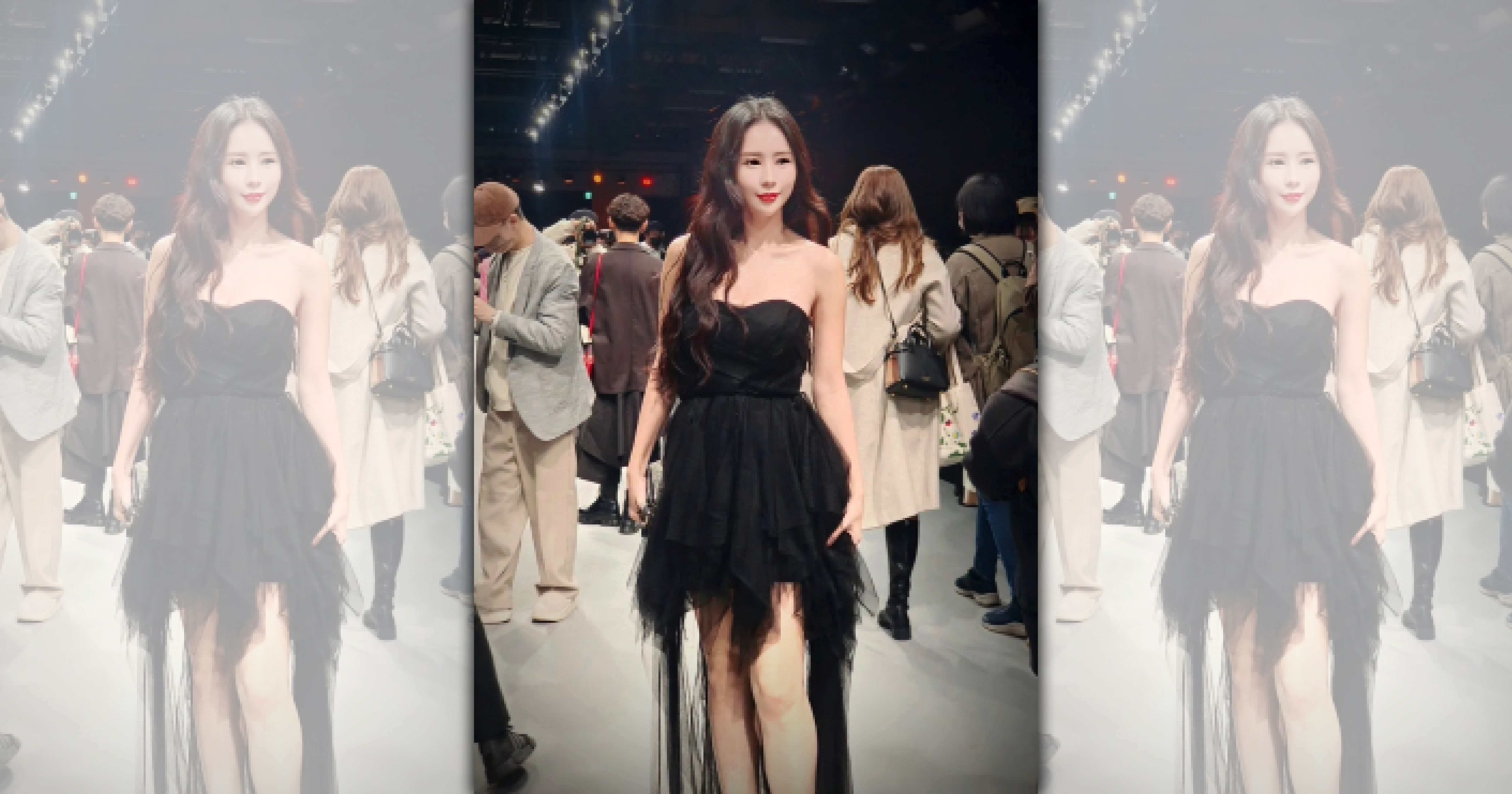 甄馨3月28日受邀出席在松山文創園區4號倉庫舉辦的台北時裝週。(陳孝志提供)