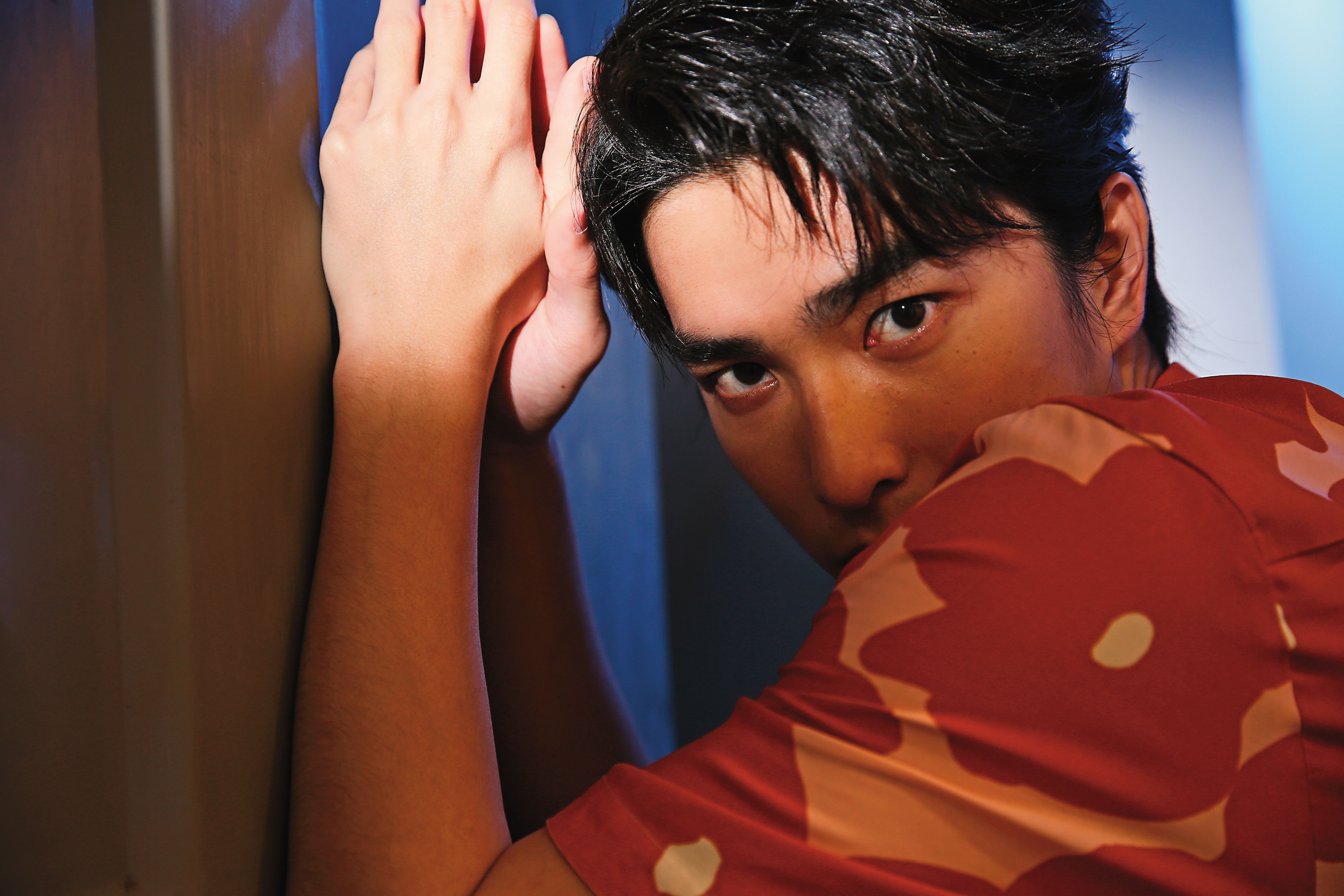 演技出色的曾敬驊有雙清亮電眼，希望在五光十色演藝圈保有初心並守護家人。