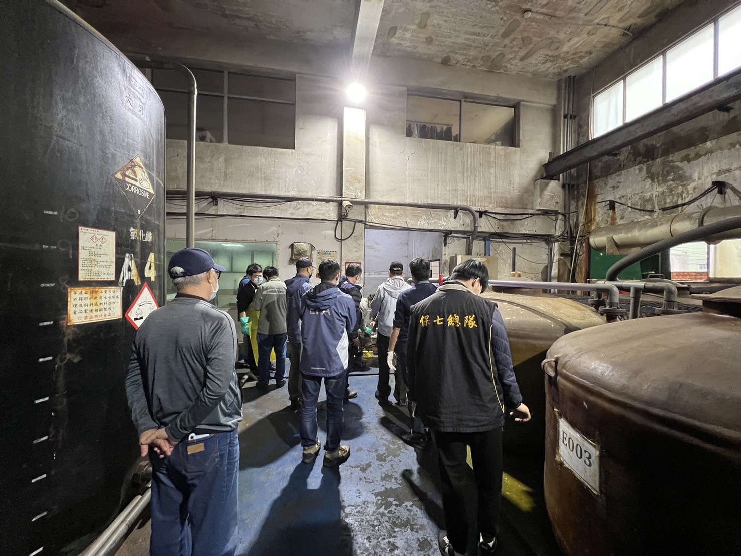 中檢聯合相關單位經數位採證,揪出位在桃園環保犯罪集團。(翻攝畫面)