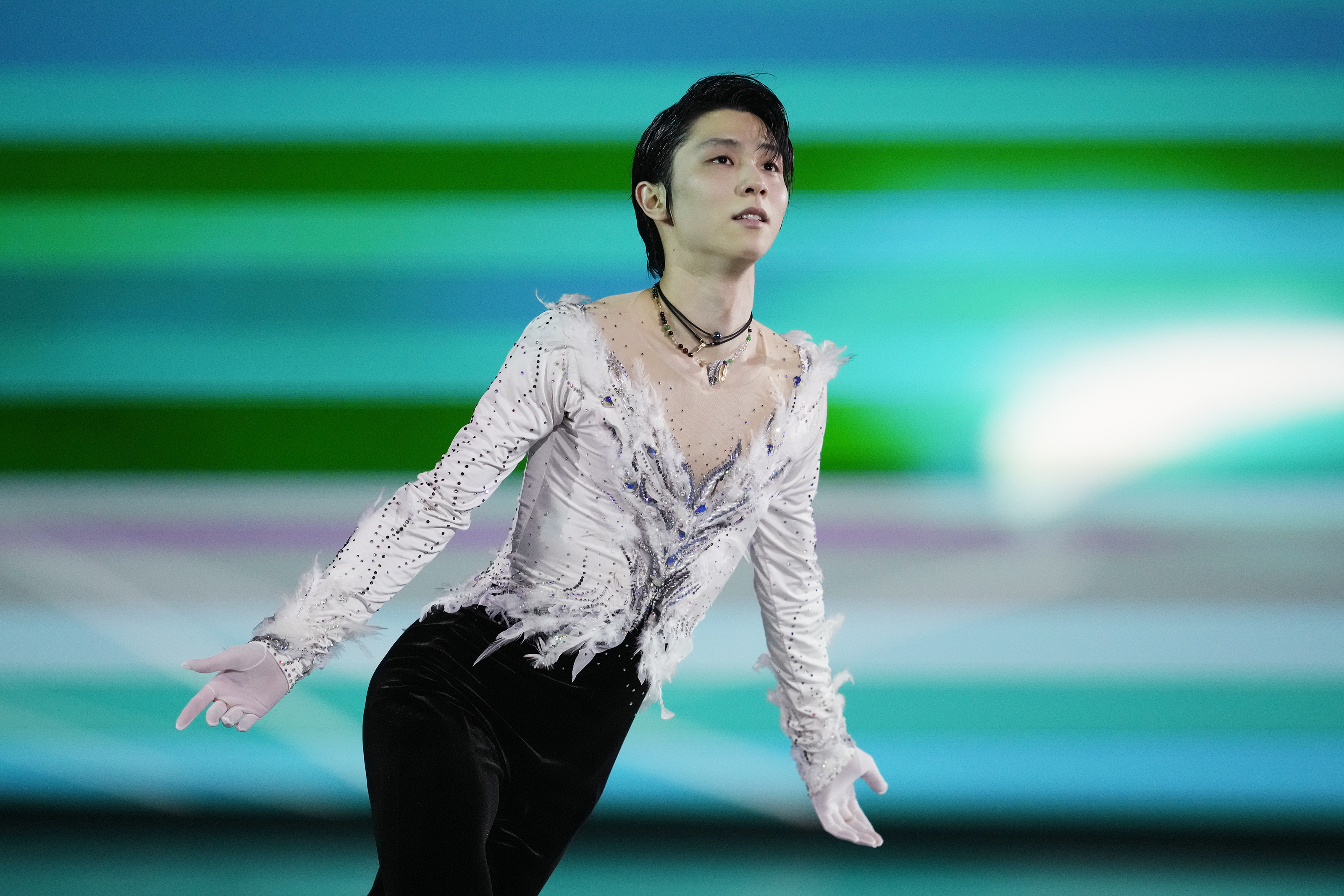 由羽生結弦親自操刀的最新紀錄片《羽生結弦冰上故事2023–GIFT–東京巨蛋》即將在Disney+獨家上線。（Disney+提供）