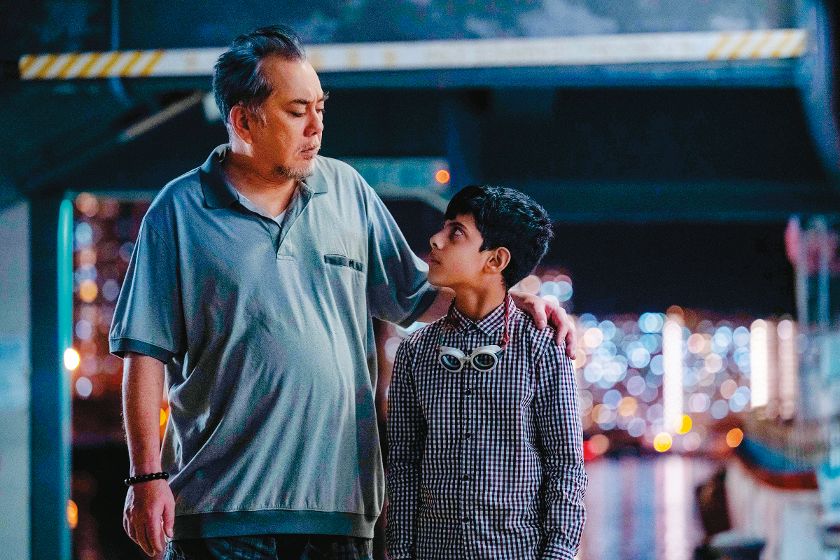 黃秋生與素人演員林諾的一段既像父子又像朋友的感情令人動容，2人對戲也是火花四射。（采昌提供）