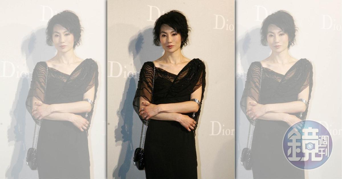 張曼玉今年已經58歲,但外貌仍保持的相當得宜。(資料照)