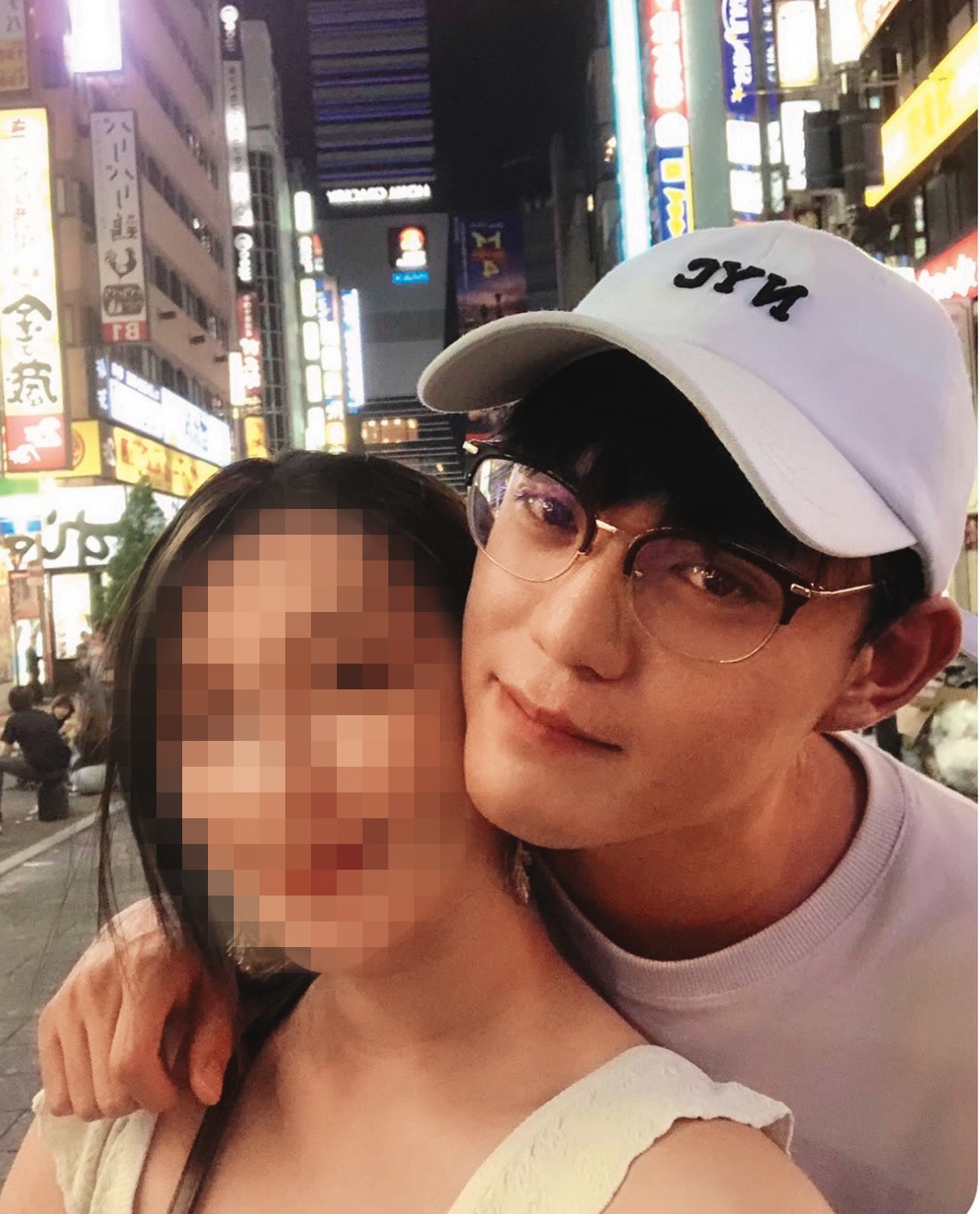 呂杰陽(右)曾跟前女友L女交往1年半,兩人不歡而散。(讀者提供)
