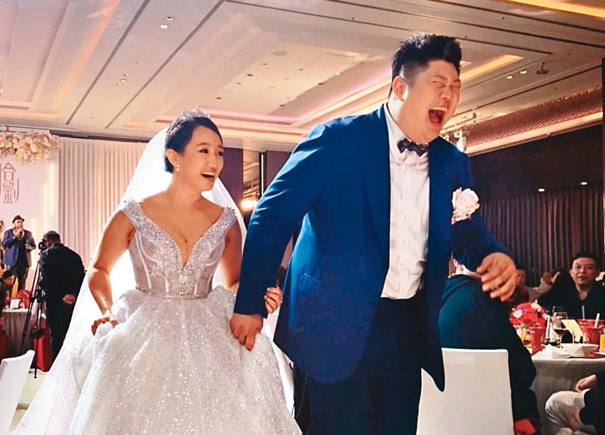 哈孝遠和空姐瑄瑄結婚5年，老婆也因此成為通告藝人。（翻攝自liufanshiuan IG）