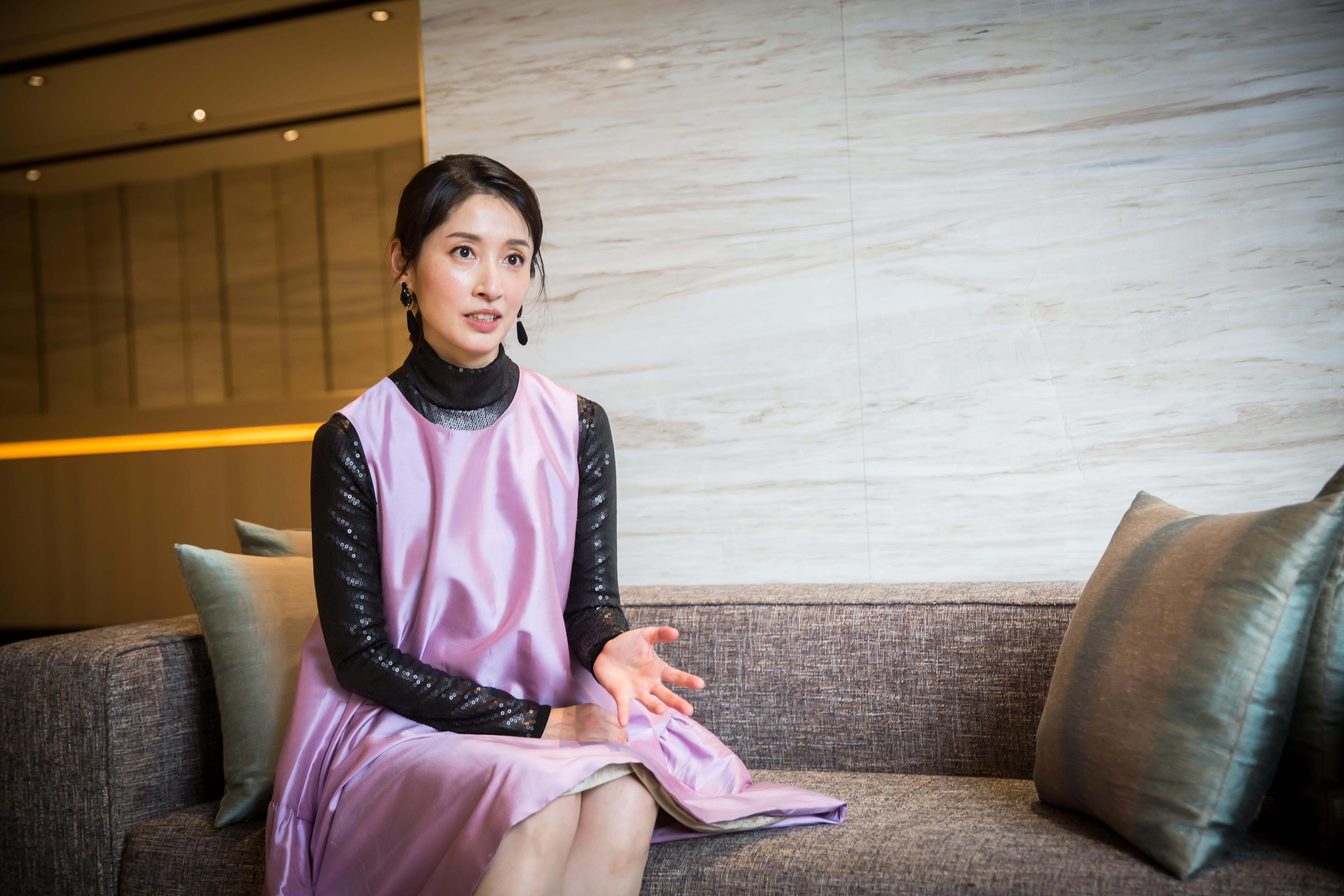 田中千繪表示她和范逸臣都是喜歡工作的人，相處在一起「開心就好」。（本刊資料照）