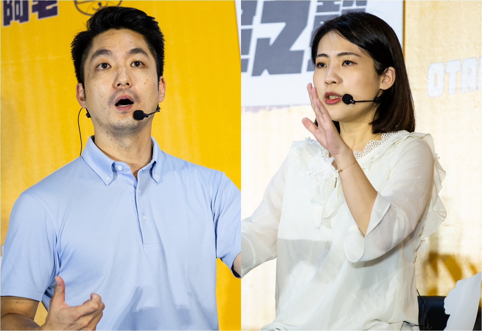 徐巧芯日前說除非父母特別，否則青年從政別來國民黨，蔣萬安今也被問及此事。