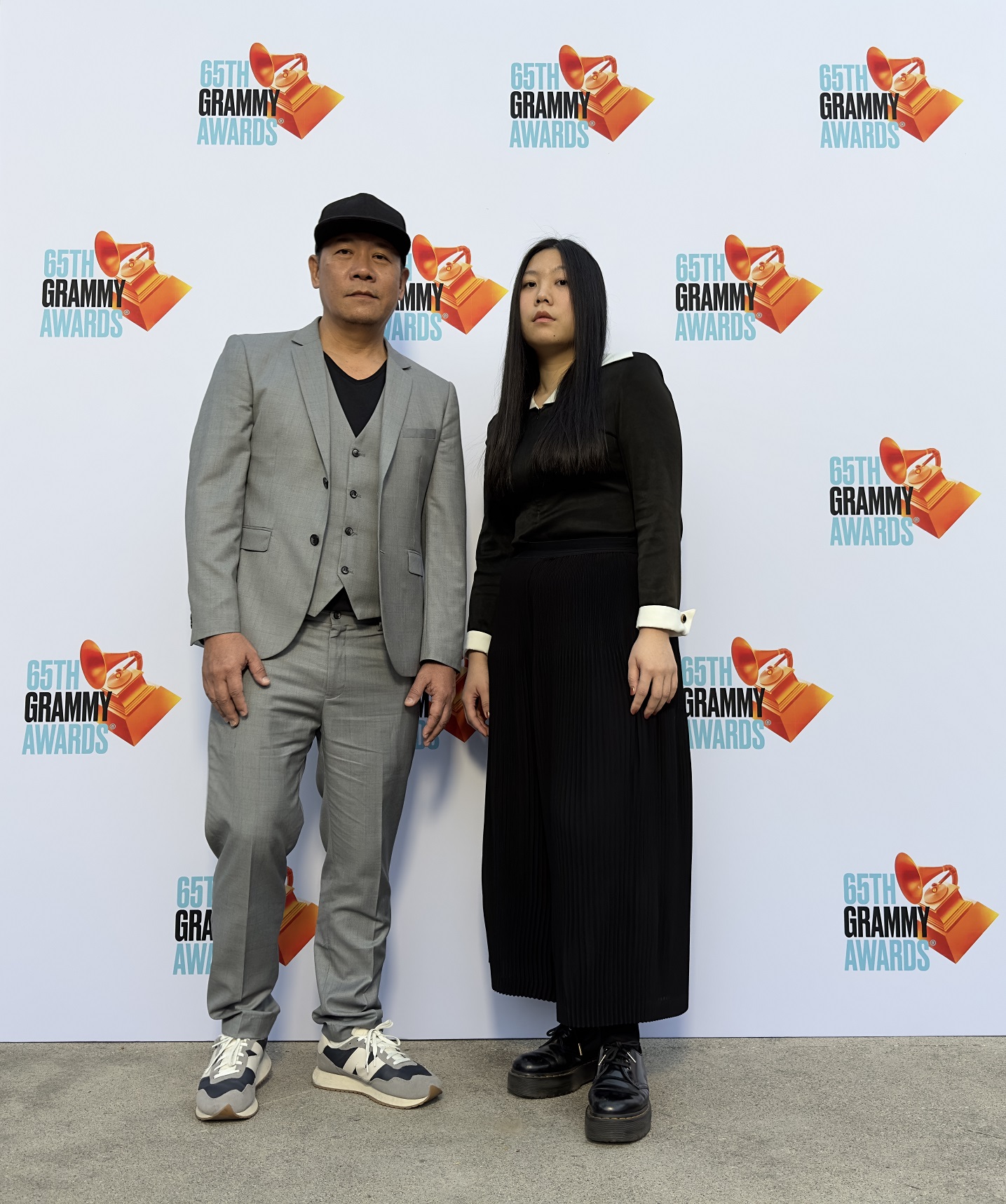 蕭青陽（左）與女兒蕭君恬（右）相互信任、攜手合作。 （蕭青陽工作室提供）