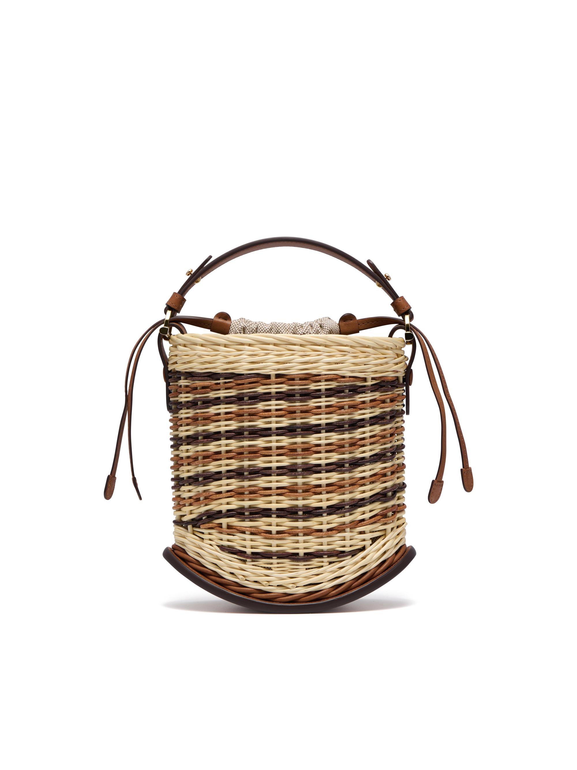 原麻色Pin Mini Bucket Osier。NT$116,300(美之心提供)