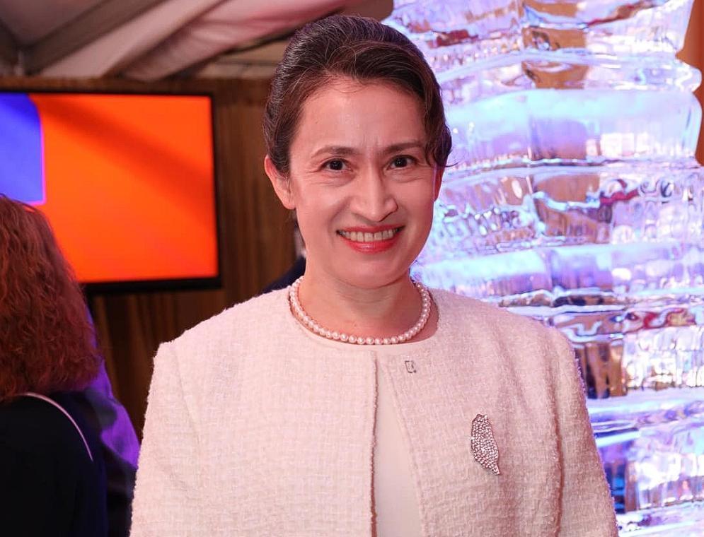 面對中共二度點名制裁,蕭美琴不以為然。(翻攝自蕭美琴臉書)