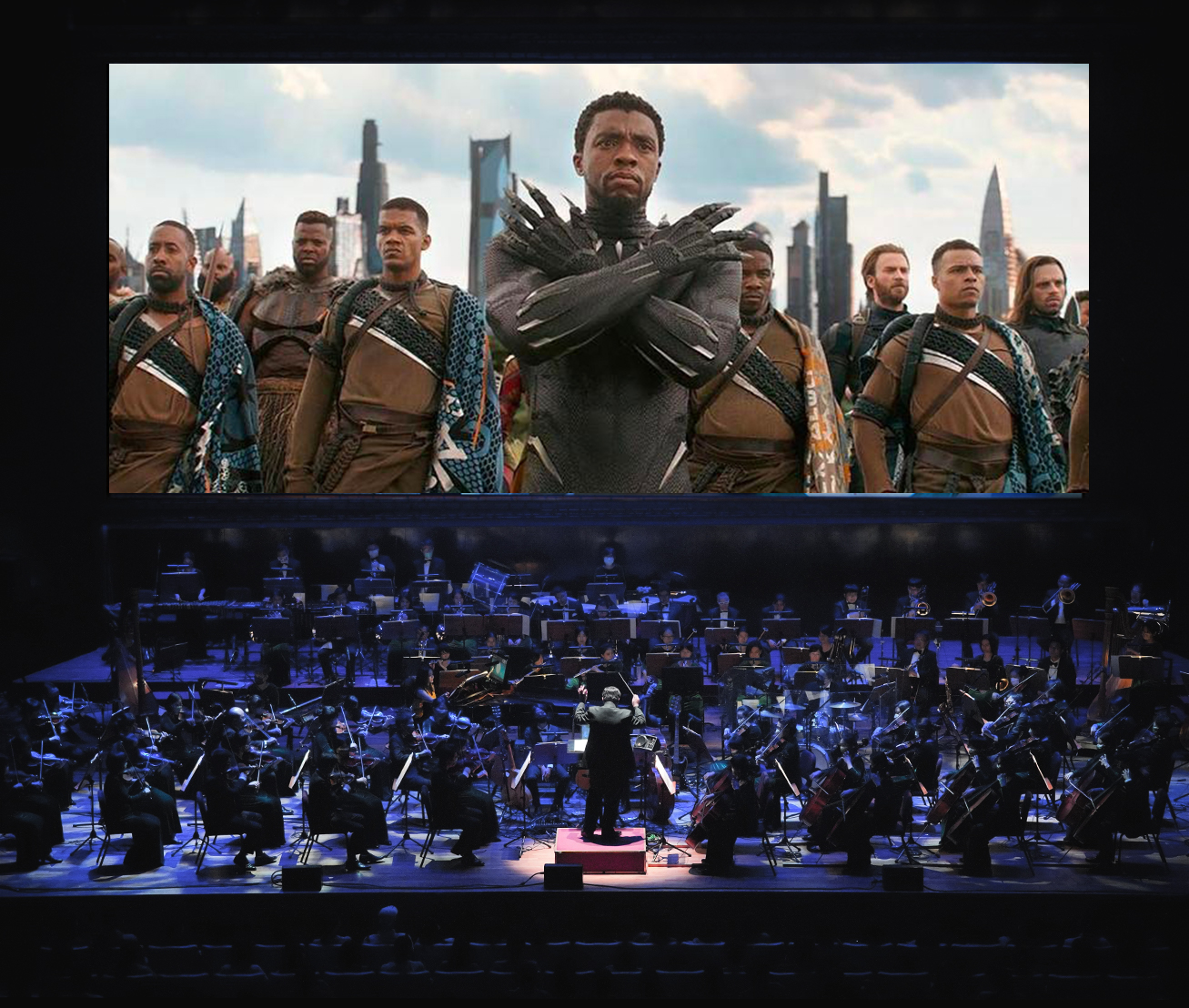 漫威影業第一部電影交響音樂會《黑豹》即將來台舉行亞洲首演。（牛耳藝術提供）