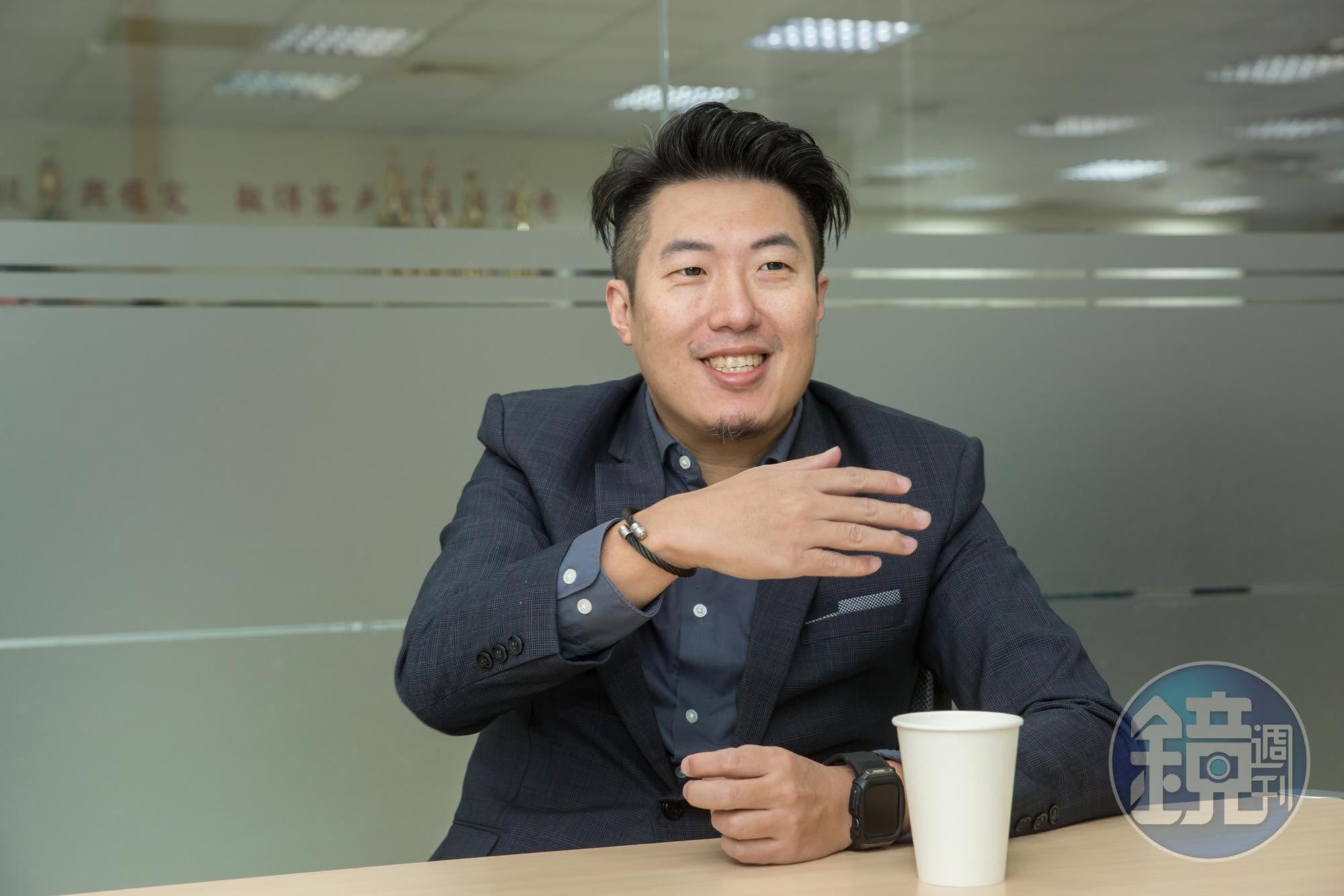 執行長楊奕康平常管理大陸廠,難得回台受訪,大方分享增強業績的必做基本功。