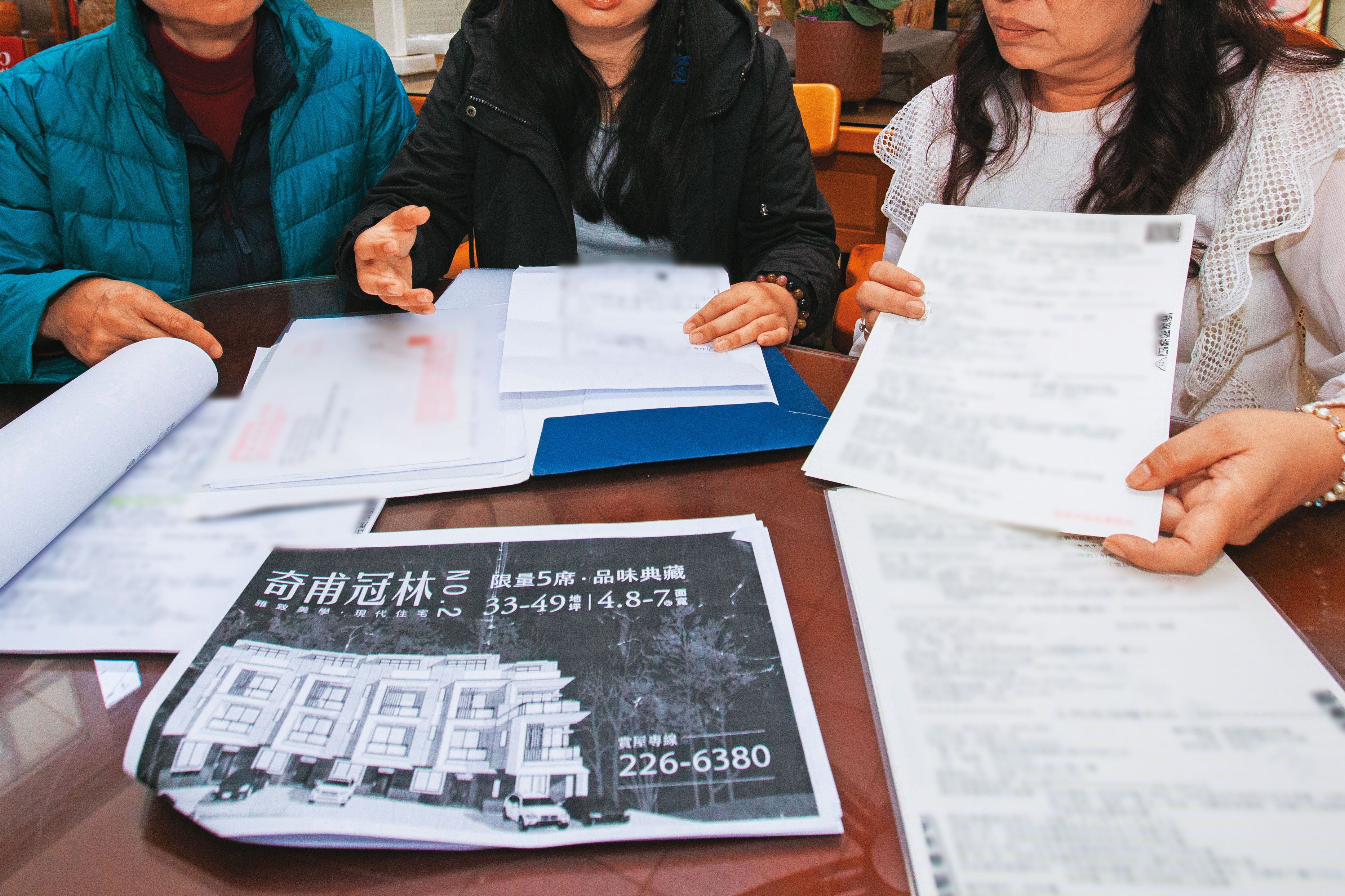 奇甫建設強打間間套房設計，吸引民眾購買，但卻一屋二賣。