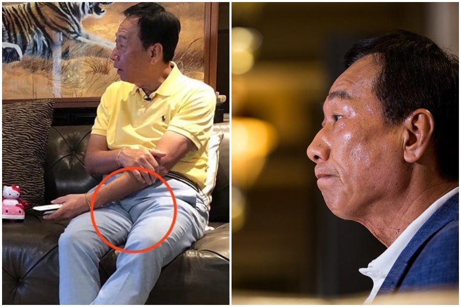 李文今天繼續推廣餐桌與基本禮儀，在臉書點名4位名人的吃相問題，連郭台銘的褲檔都要管。（翻攝自李文臉書、本刊資料照）