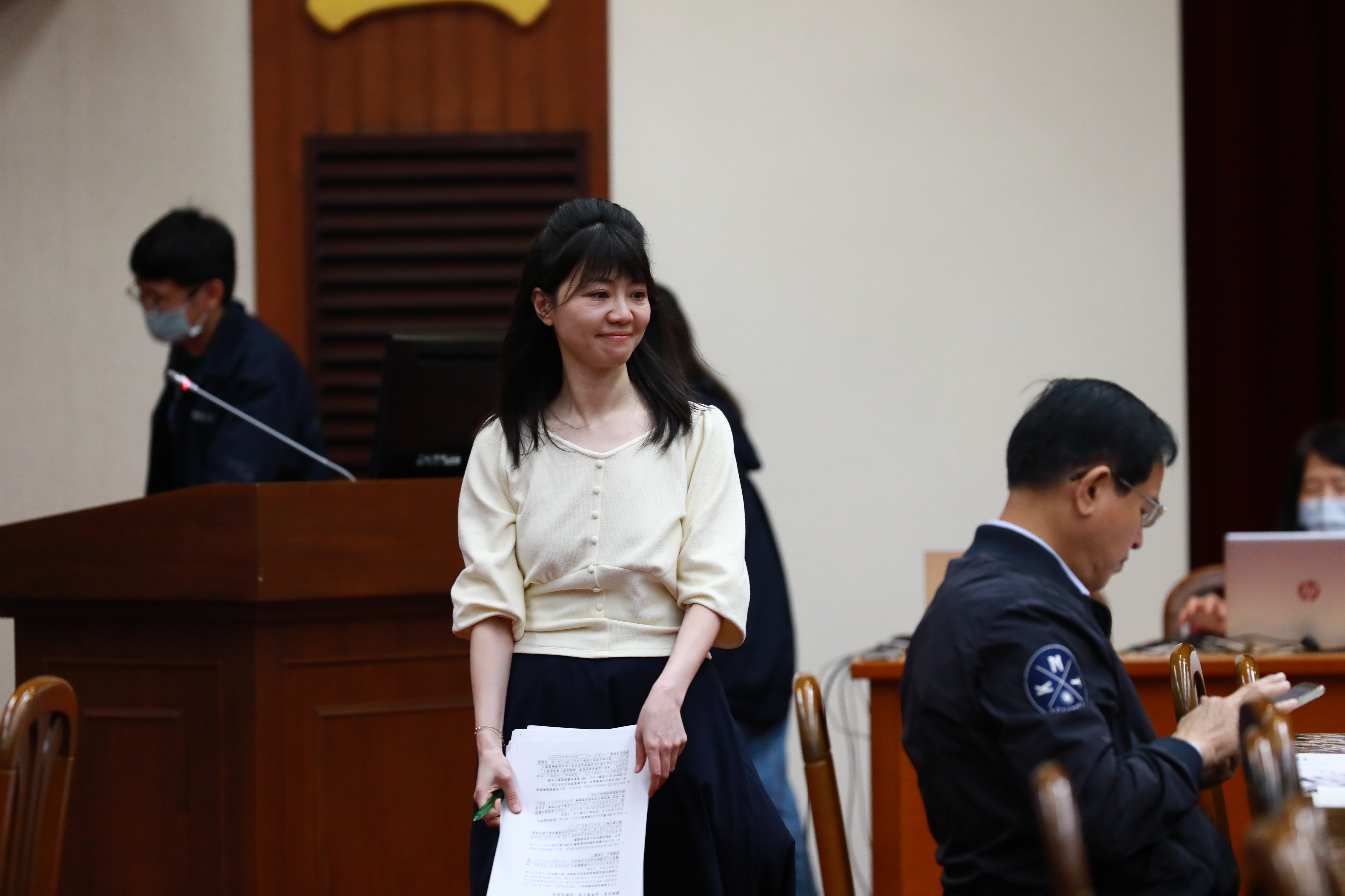 對於黨內同志開始選邊站，高嘉瑜強調港湖區立委席次沒有分裂本錢。（本刊資料照）