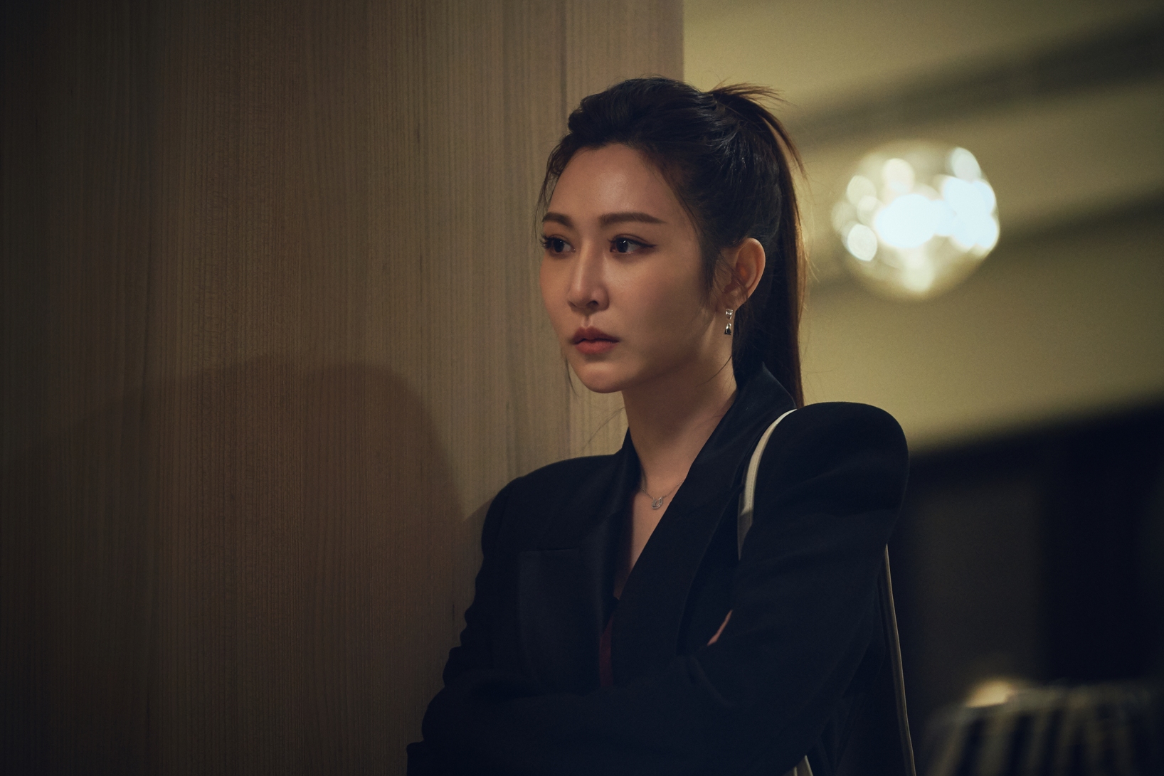 曾莞婷在《親愛壞蛋》中為求上位不惜當小三。 （三立提供）