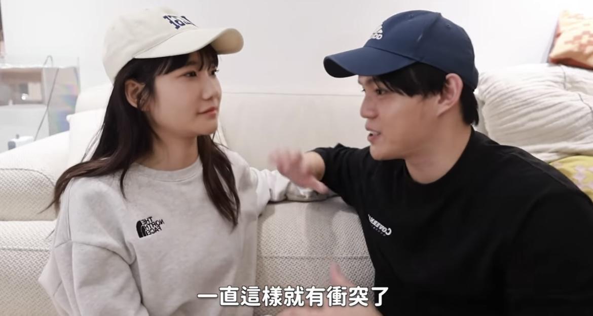 呂杰陽澄清自己沒和其他女友有肢體衝突。(翻攝自愛莉莎莎YouTube)