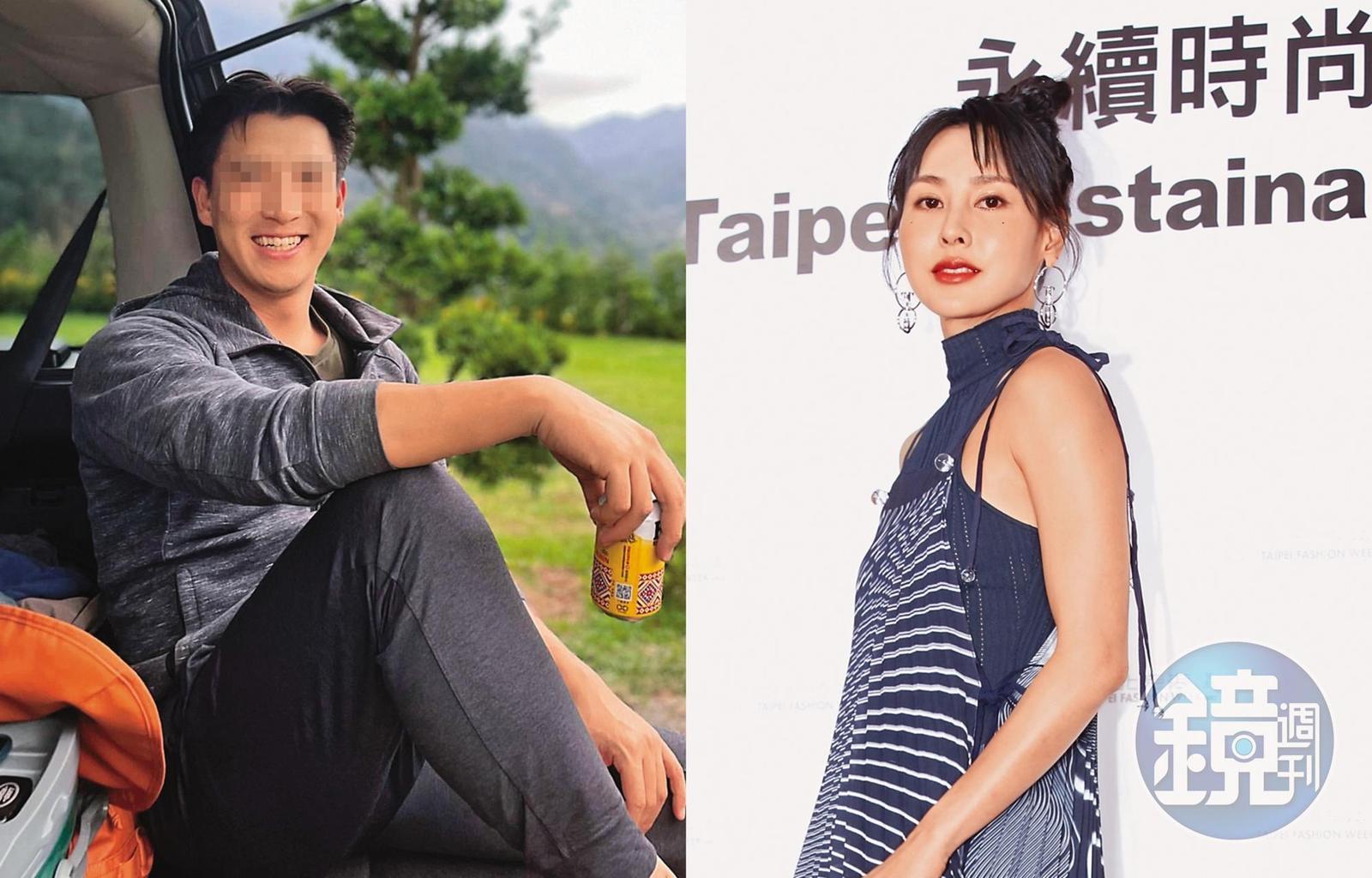 房思瑜今年相當忙碌,自創品牌當CEO外,還有演藝事業要顧,日前出席時裝秀的她,已有新戀情。房思瑜的新對象(左,翻攝自IG)熱愛戶外運動,外型陽光帥氣。