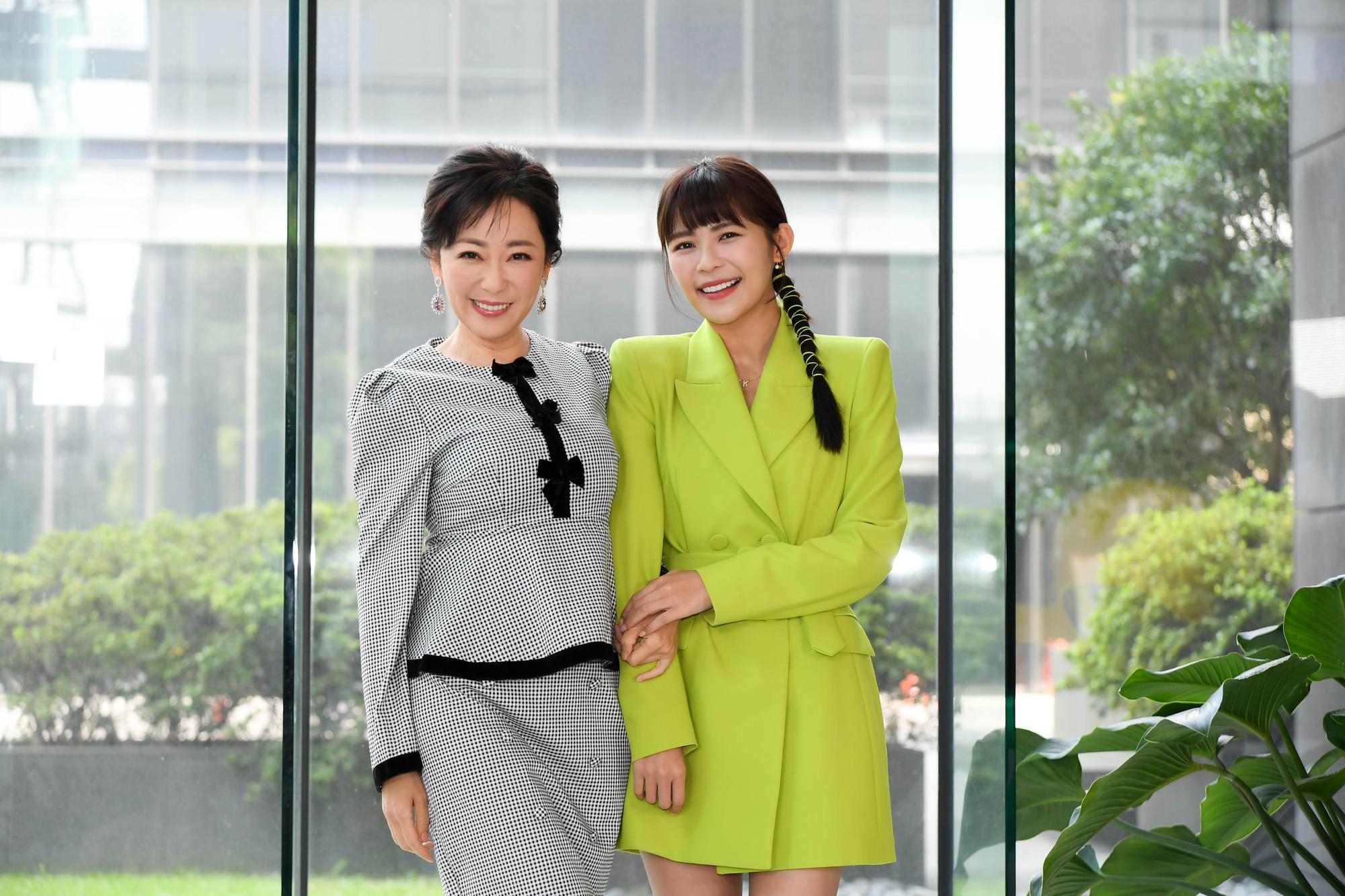 況明潔和林萱瑜在新戲演出婆媳。(三立提供)