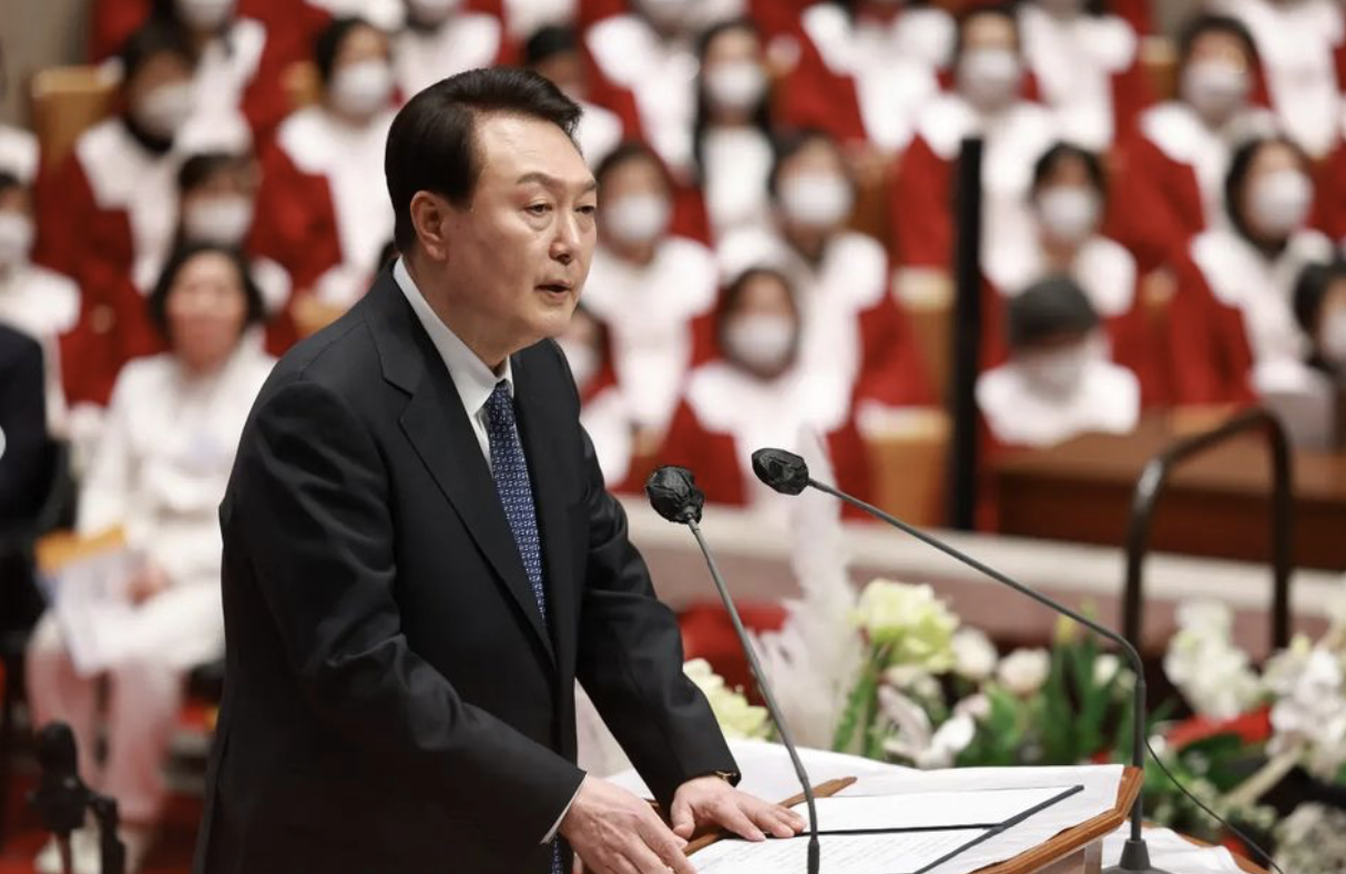 南韓總統室遭監聽，總統尹錫悅被在野黨批貿然決定將總統辦公室從青瓦台遷出。（翻攝尹錫悅IG）