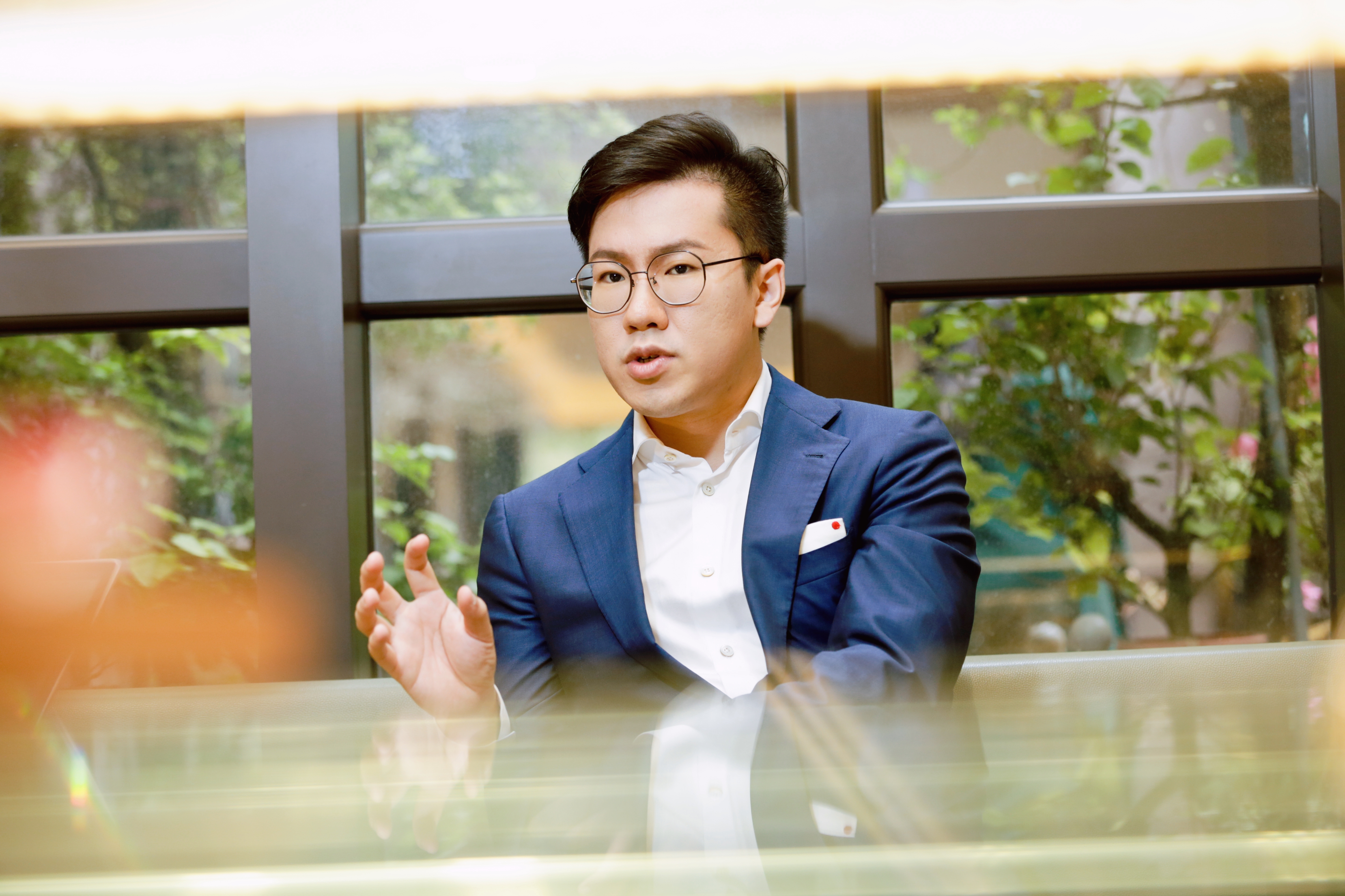 朱育陞2月赴韓錄製節目《看見你的聲音》獲益良多。