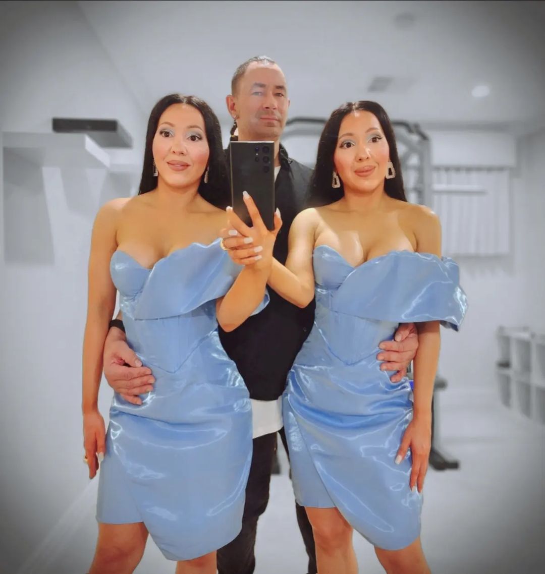 雙胞胎姊妹「共享」任何事,包含男朋友。(翻攝自annalucydecinque IG)