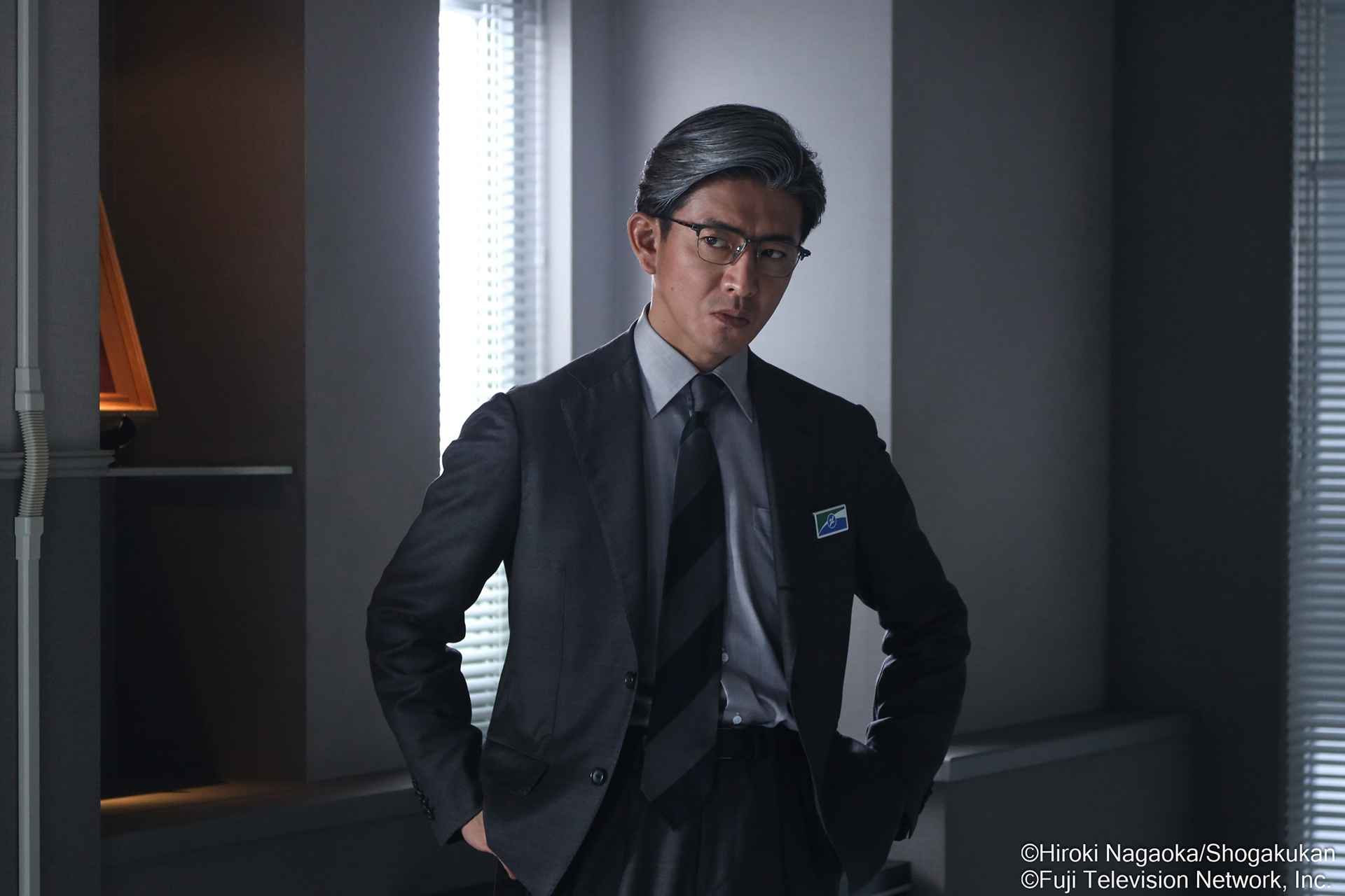 木村拓哉主演的最新日劇《風間公親-教場0-》，網友一致認為他是風間公親這個角色的不二人選。（friDay影音提供）