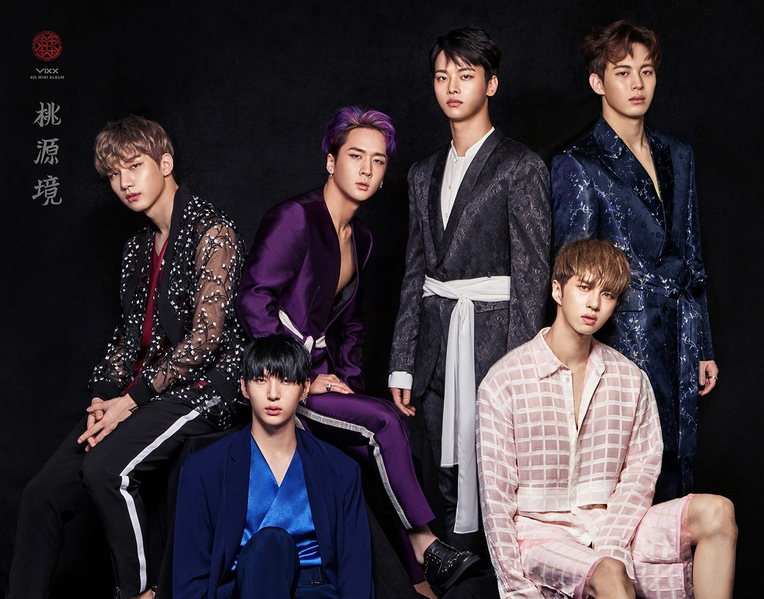 VIXX的〈桃源境〉融入韓國傳統元素曾造成話題。（翻攝VIXX臉書）