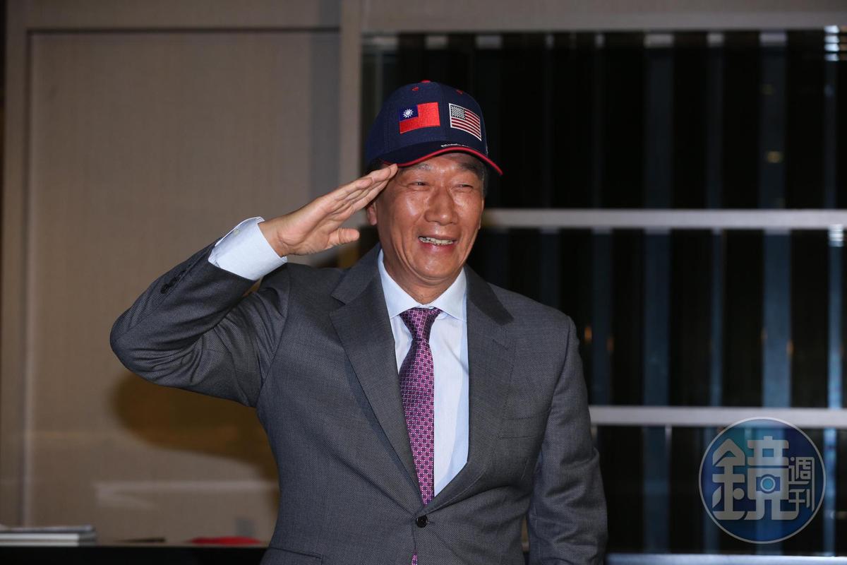 郭台銘才結束訪美行程，今日再啟程訪日，被認為是打經濟牌爭取總統大選提名。（本刊資料照）