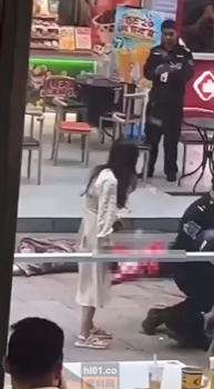 現場狀況相當恐怖血腥。(翻自微博)