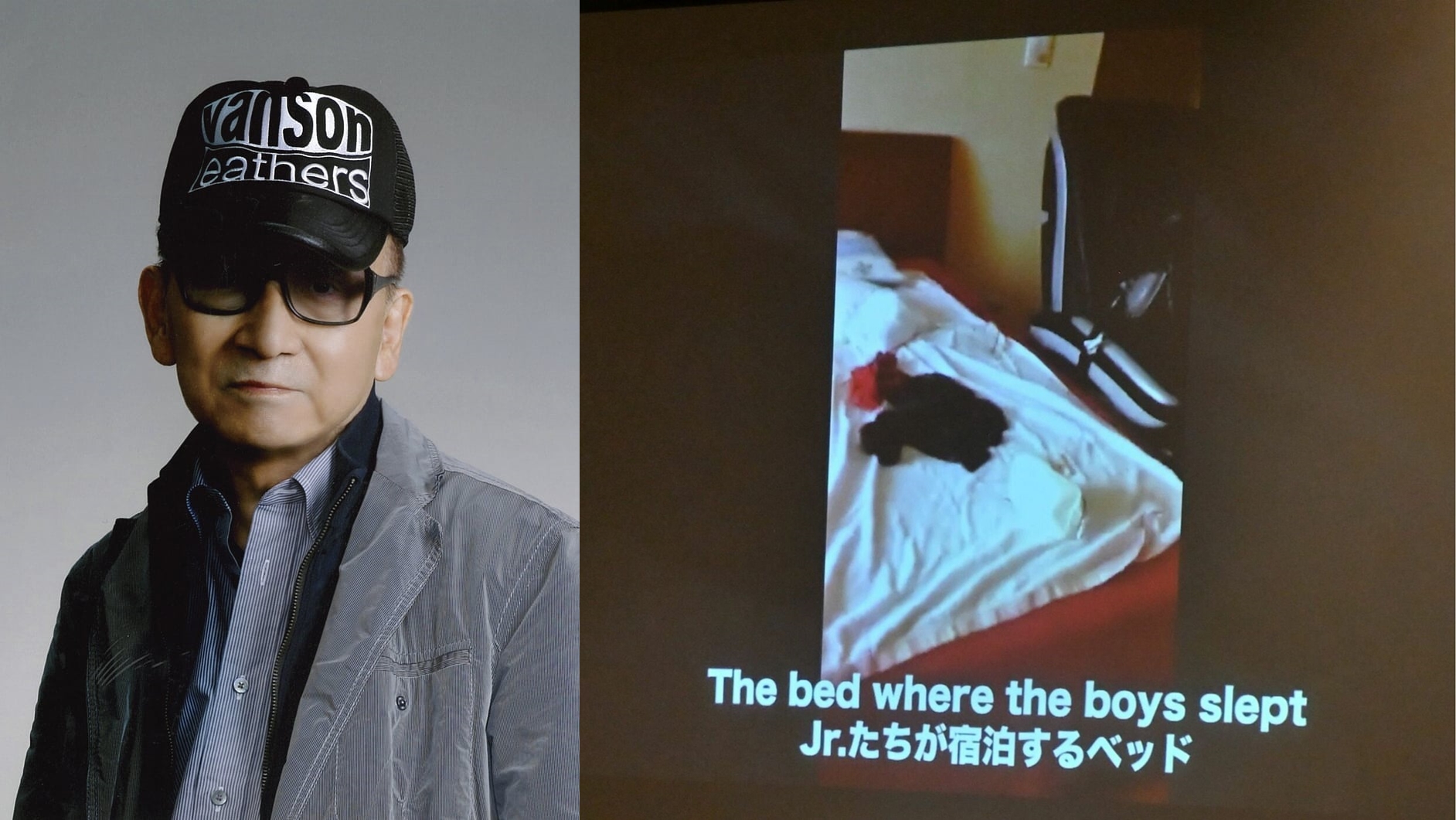 傑尼斯創辦人強尼喜多川（左）涉嫌性侵，聯合國人權理事會將赴日調查。（翻攝網路）