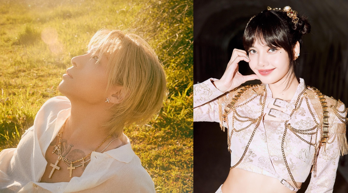 BIGBANG太陽的新EP將找來曾經同門師妹BLACKPINK LISA合作。（翻攝太陽、LISA IG）