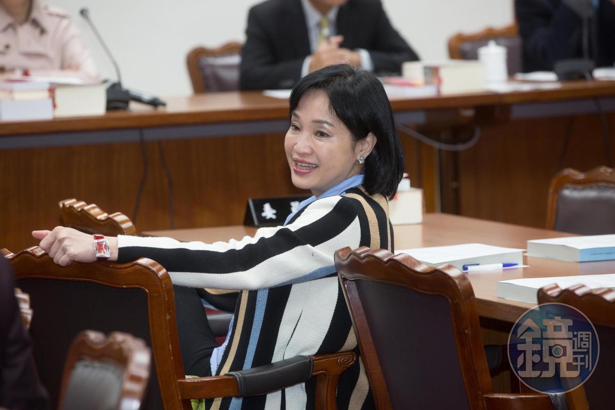 柯志恩（圖）表示，國民黨應該會在520或最晚6月中旬徵召出人選。（本刊資料照）