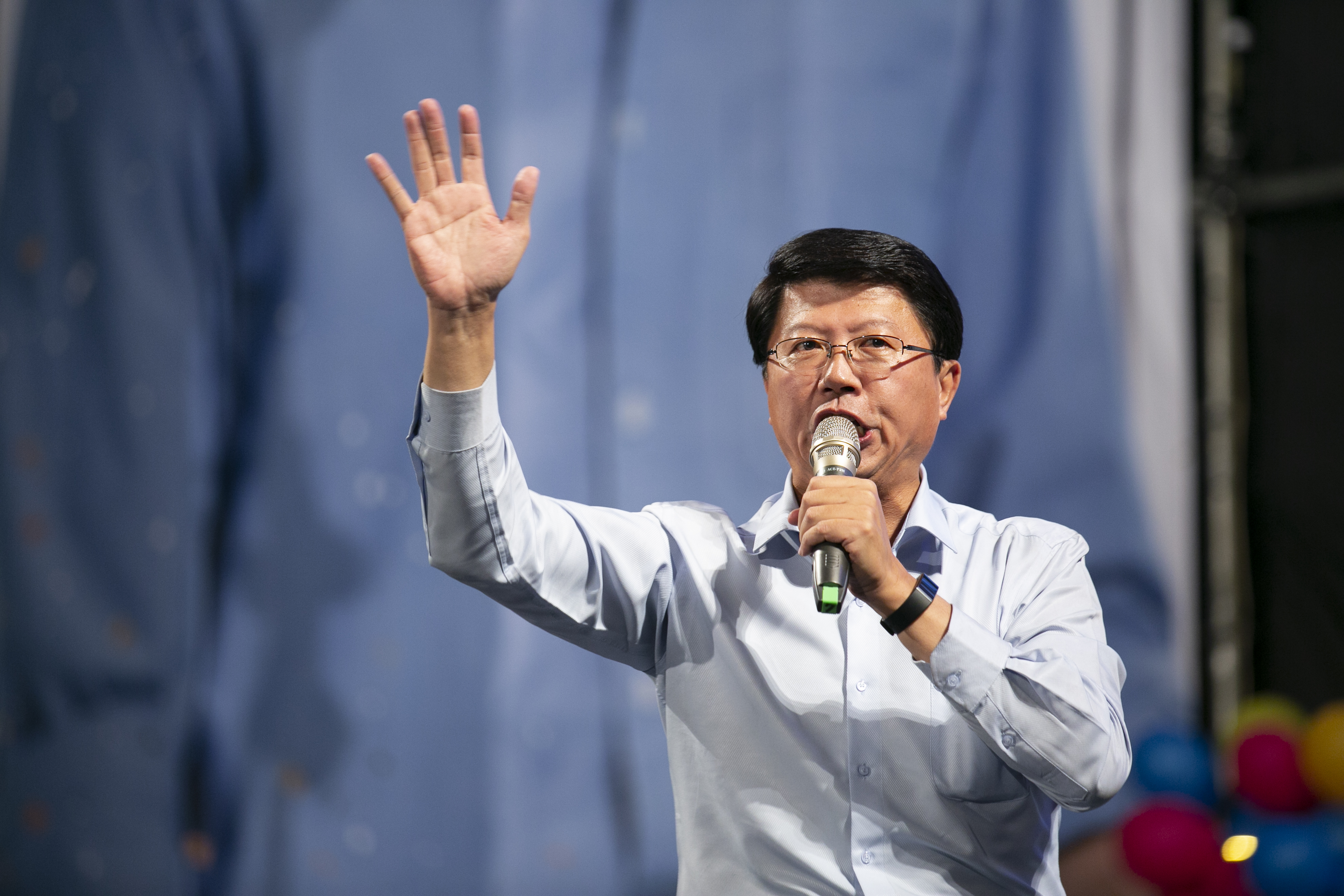 國民黨台北市黨部主委黃呂錦茹證實，邀前台南市議員謝龍介北上參選，而他「還沒有完全拒絕」。（本刊資料照）