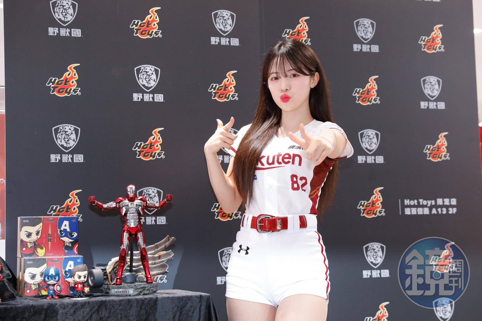 李多慧喜歡帥氣又強壯的「鋼鐵人」。