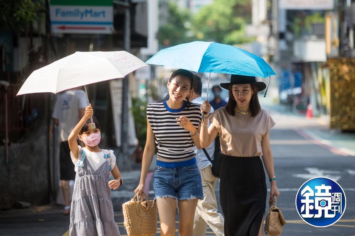 今、明2日天氣暖如夏，但到了週三、四鋒面接近又變天。