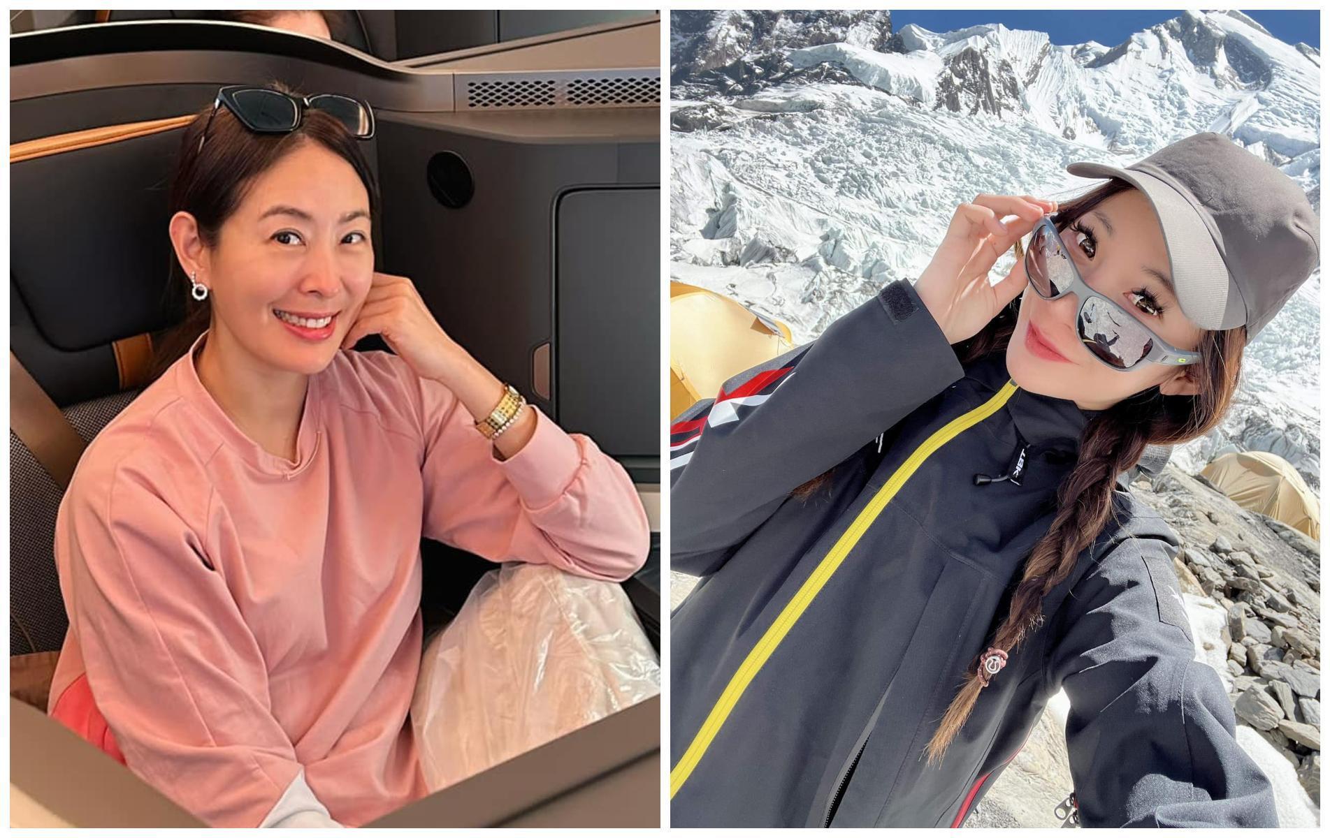 賈永婕(左圖)護好友發文嗆曾格爾(右圖)。(翻攝賈永婕、曾格爾臉書)