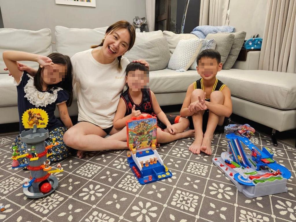 黃小柔婚後一連生了三胎，完全不受多囊性卵巢體質影響。（翻攝自黃小柔臉書）