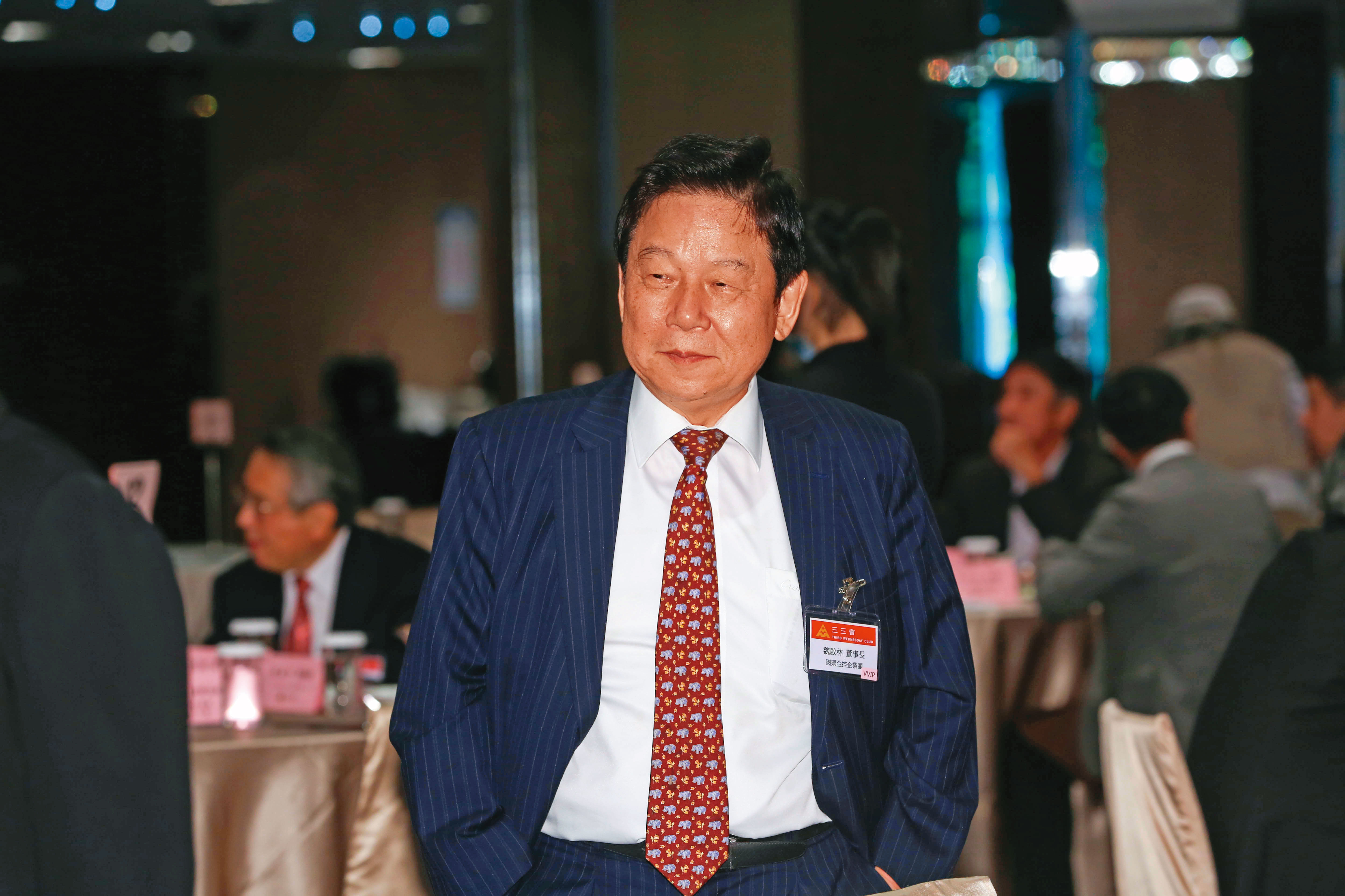 國票金董座魏啟林將續任，這次改選由台產大股東領航集團提名。（本刊資料照）